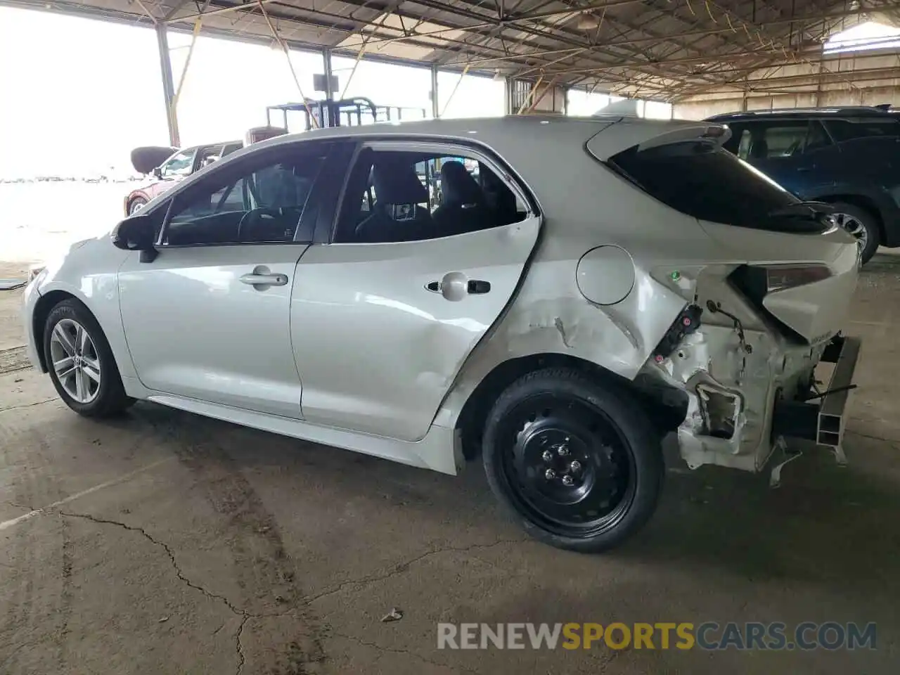 2 Photograph of a damaged car JTND4MBE3M3133809 TOYOTA COROLLA 2021