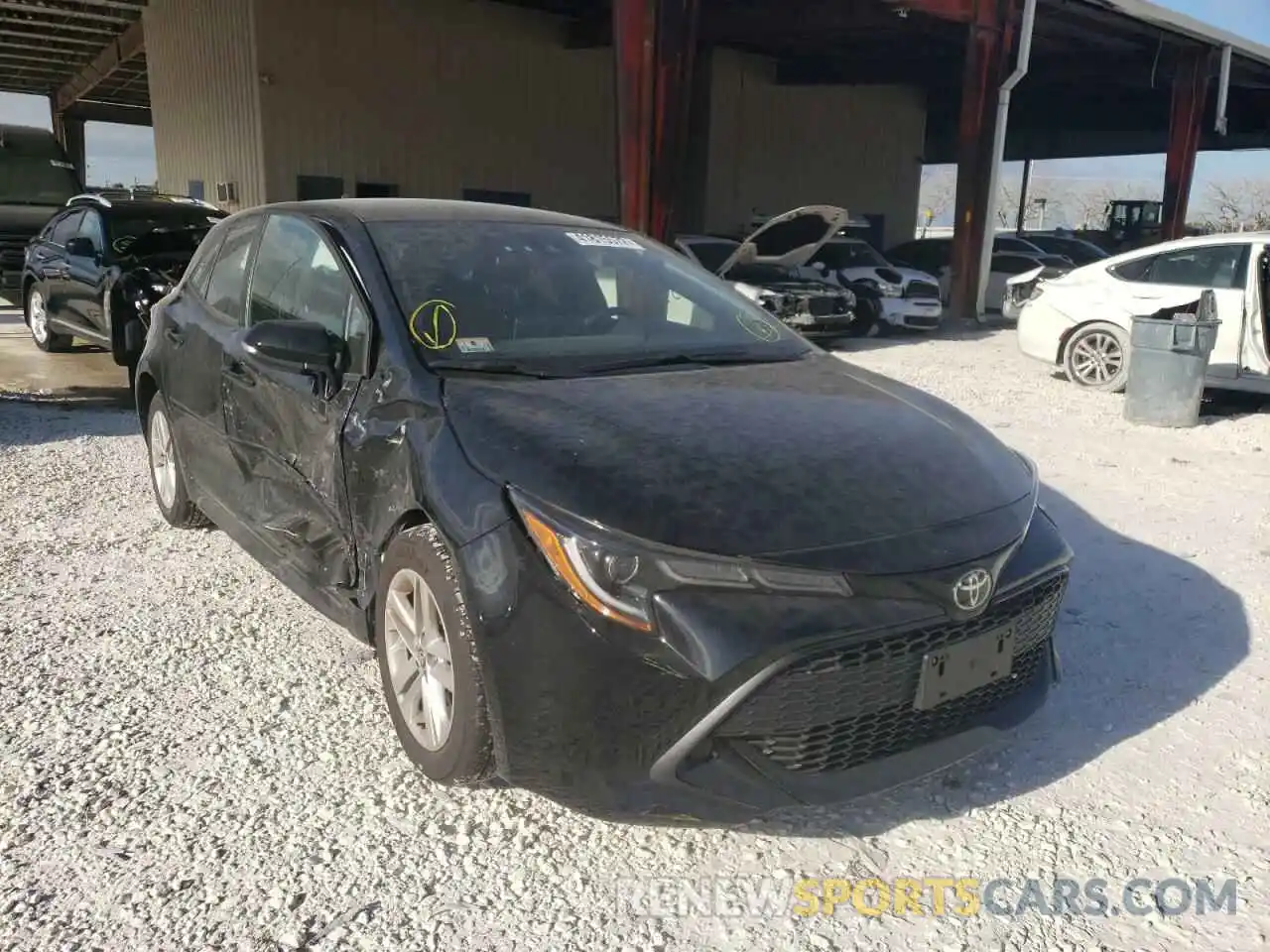 1 Photograph of a damaged car JTND4MBE3M3142929 TOYOTA COROLLA 2021