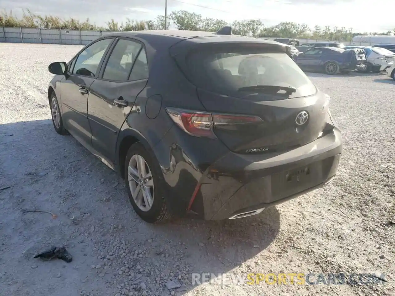 3 Photograph of a damaged car JTND4MBE3M3142929 TOYOTA COROLLA 2021