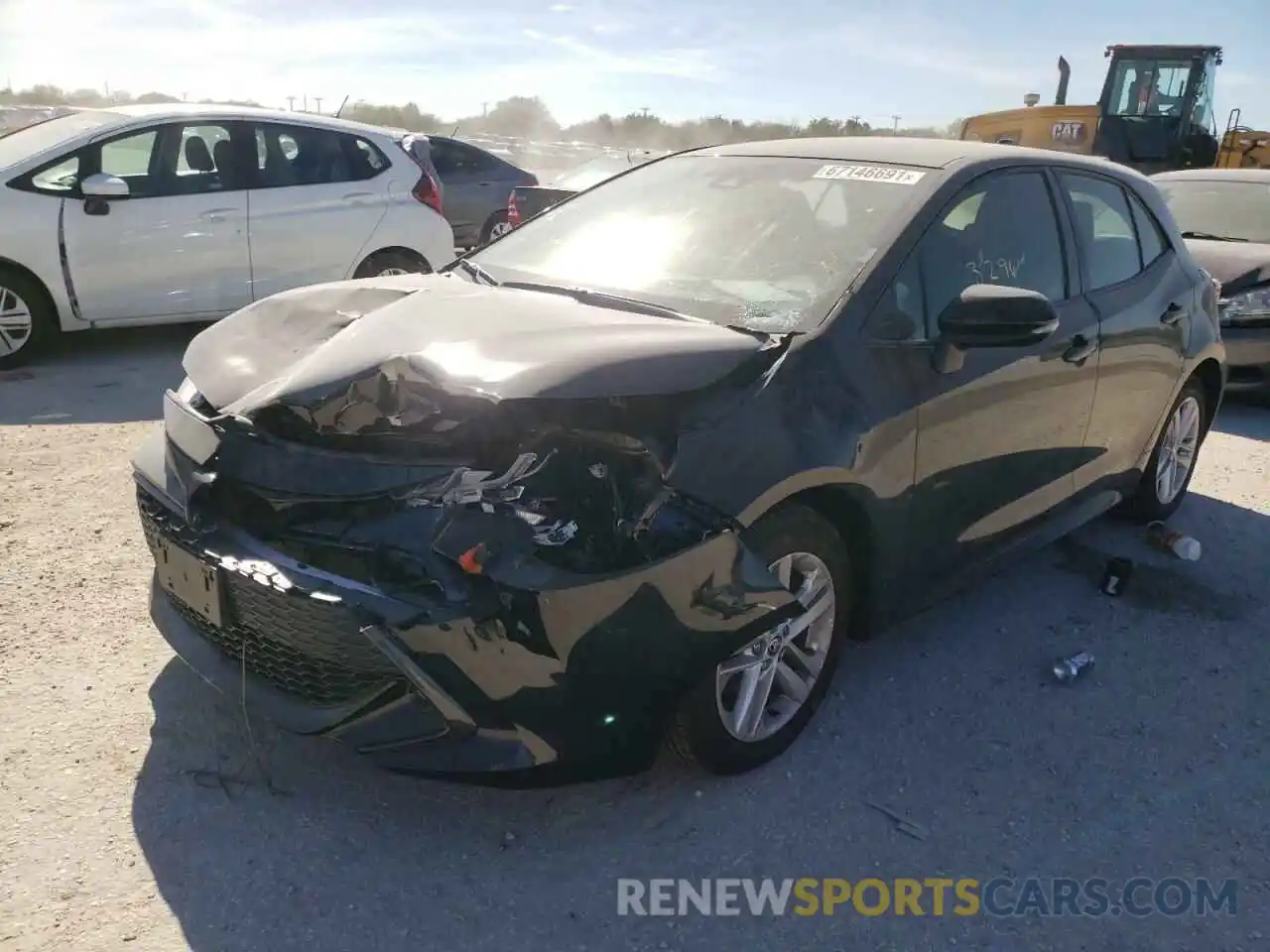 2 Photograph of a damaged car JTND4MBE3M3146253 TOYOTA COROLLA 2021