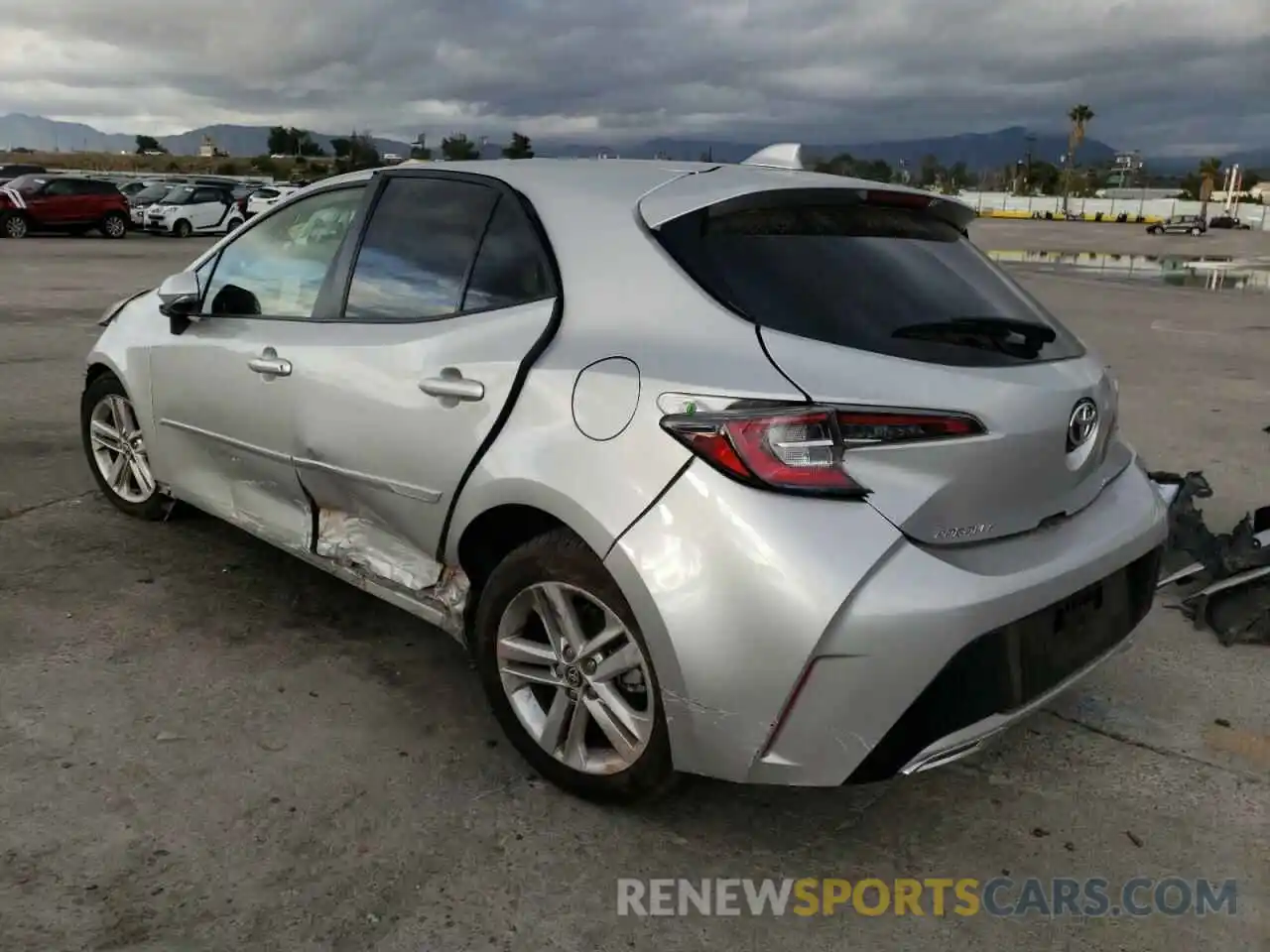 3 Photograph of a damaged car JTND4MBE4M3107302 TOYOTA COROLLA 2021