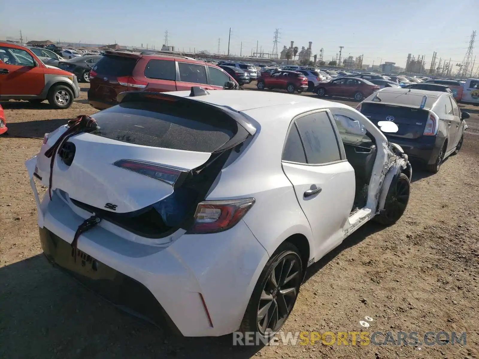 4 Photograph of a damaged car JTND4MBE4M3108191 TOYOTA COROLLA 2021