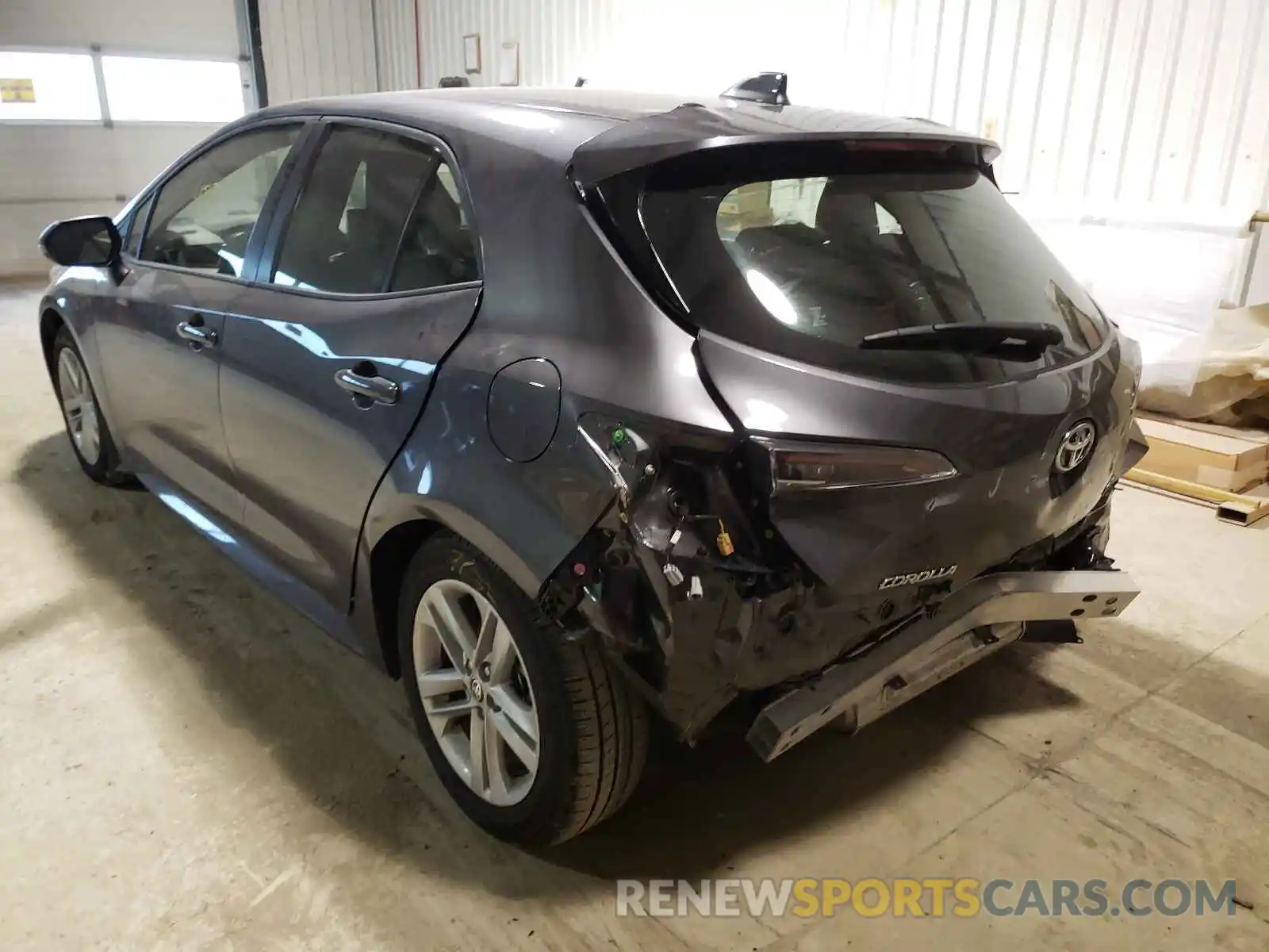 3 Photograph of a damaged car JTND4MBE4M3111088 TOYOTA COROLLA 2021