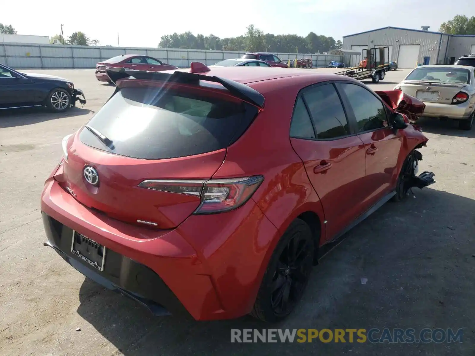 4 Photograph of a damaged car JTND4MBE4M3112970 TOYOTA COROLLA 2021