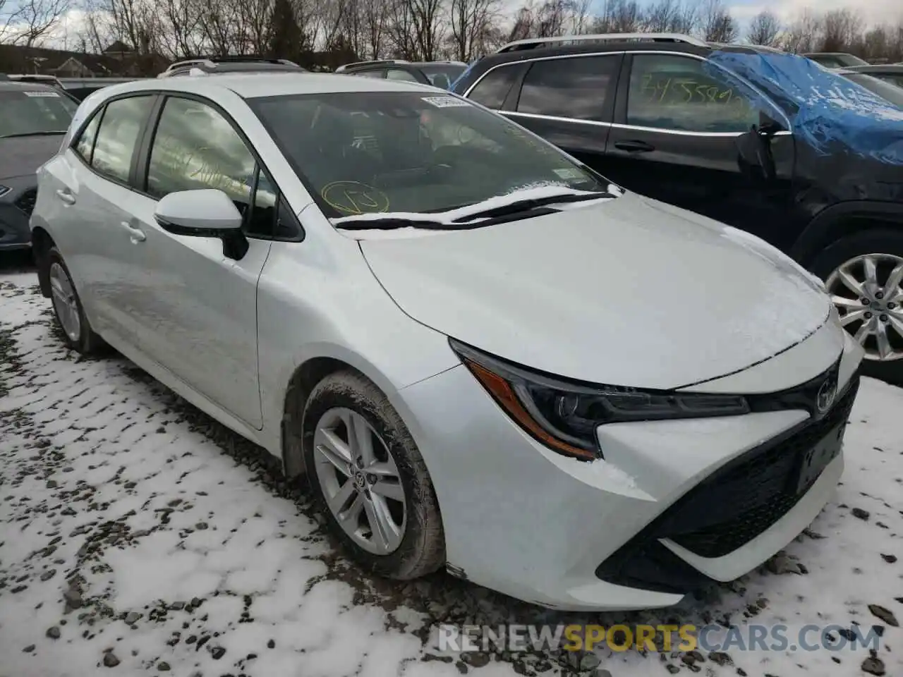 1 Photograph of a damaged car JTND4MBE4M3113519 TOYOTA COROLLA 2021