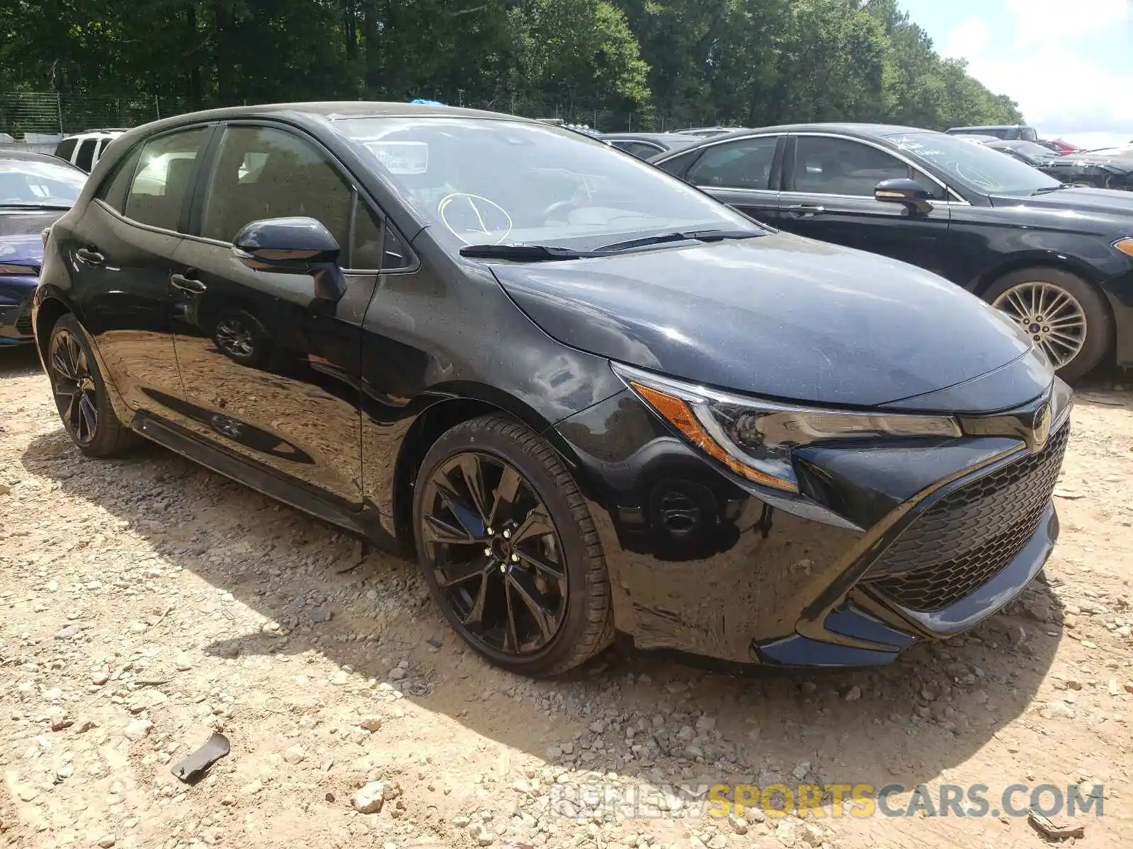 1 Photograph of a damaged car JTND4MBE5M3106367 TOYOTA COROLLA 2021