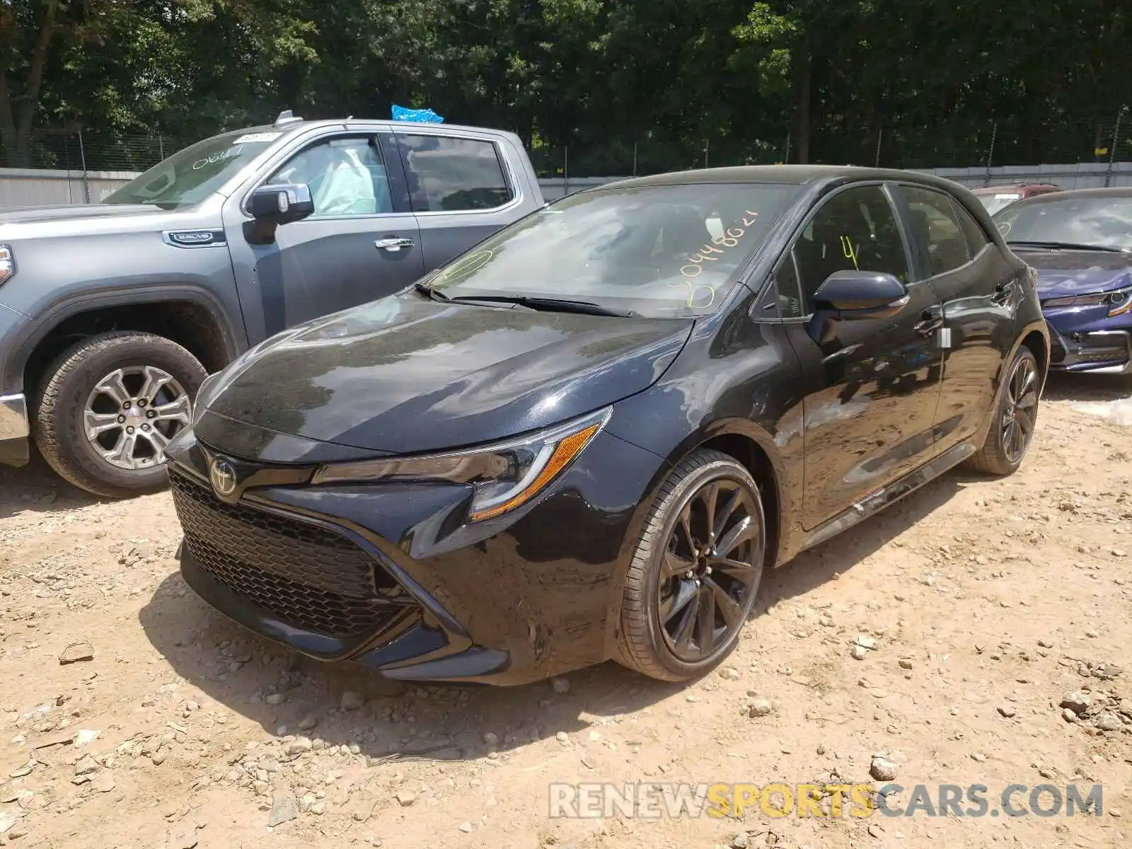 2 Photograph of a damaged car JTND4MBE5M3106367 TOYOTA COROLLA 2021