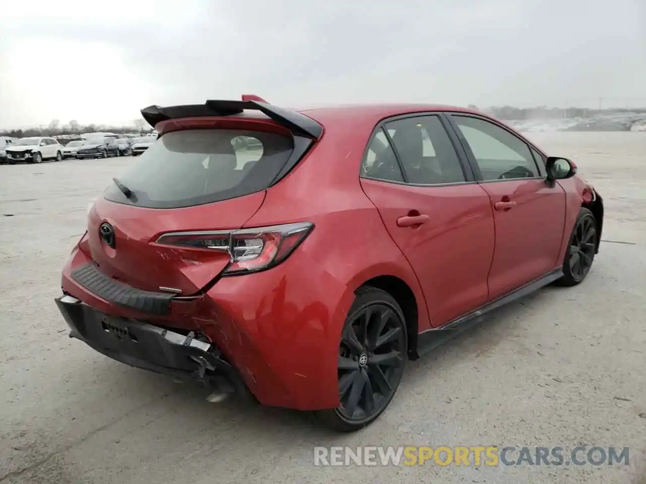 4 Photograph of a damaged car JTND4MBE5M3107910 TOYOTA COROLLA 2021