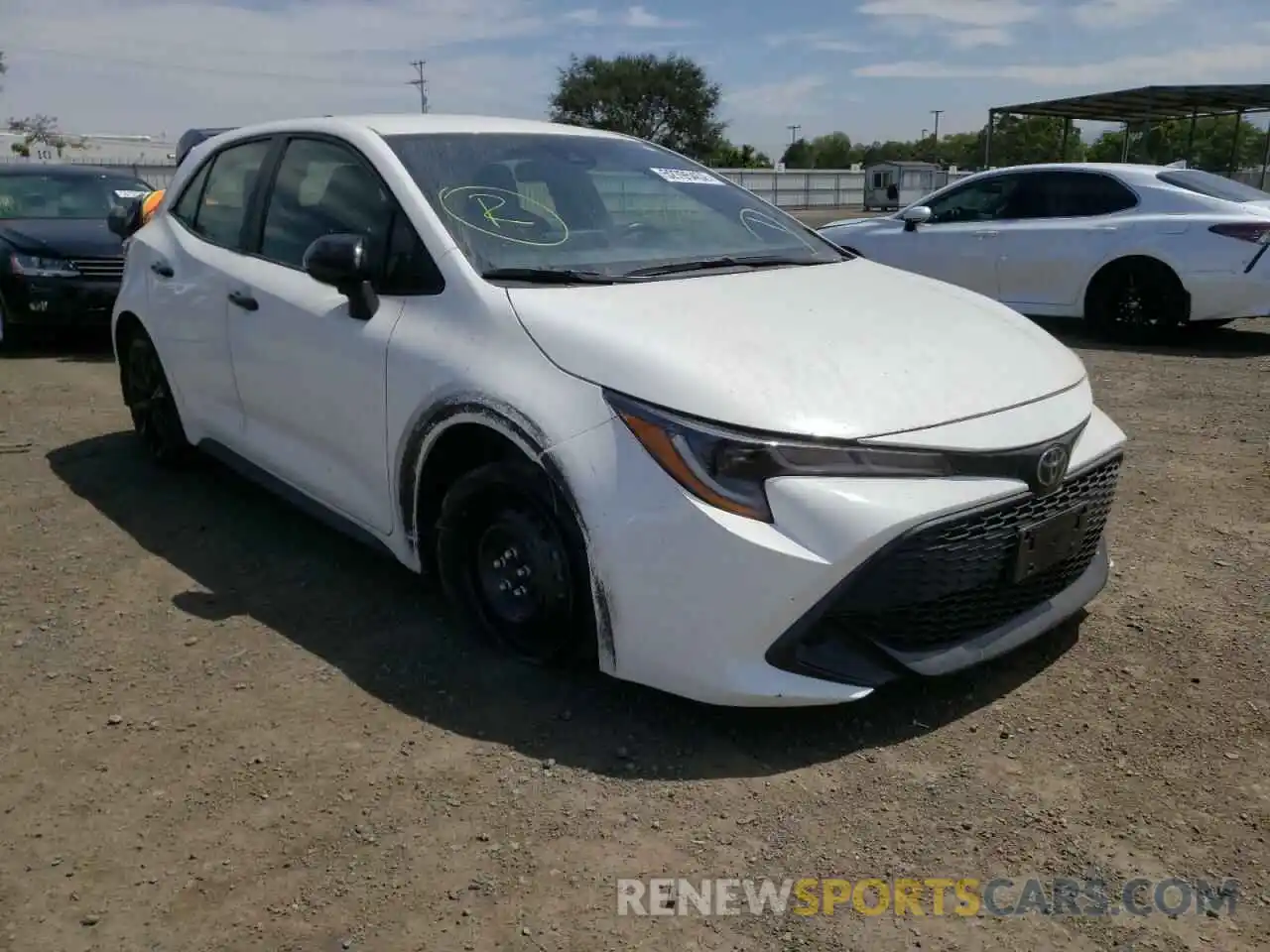 1 Photograph of a damaged car JTND4MBE5M3109236 TOYOTA COROLLA 2021