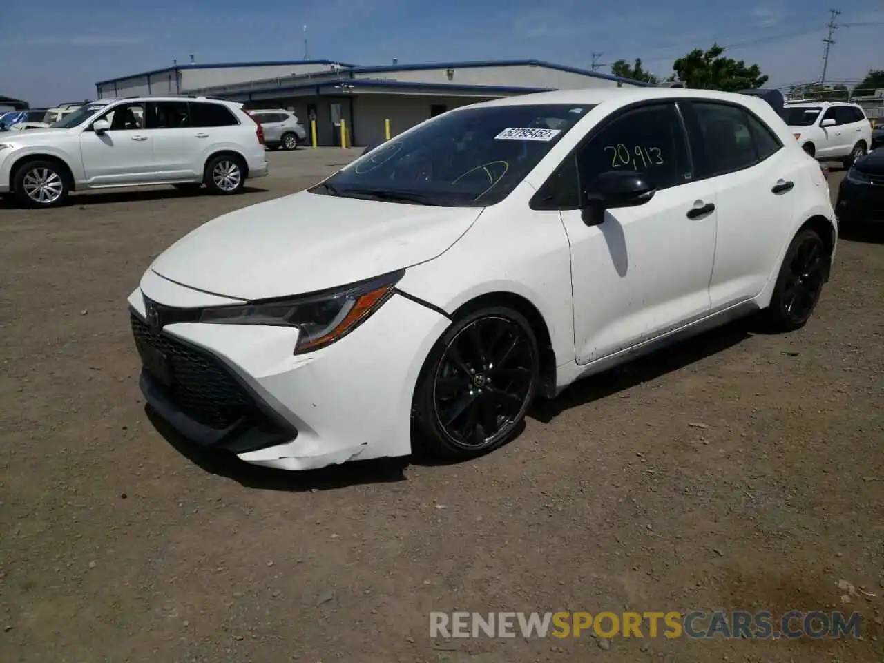 2 Photograph of a damaged car JTND4MBE5M3109236 TOYOTA COROLLA 2021