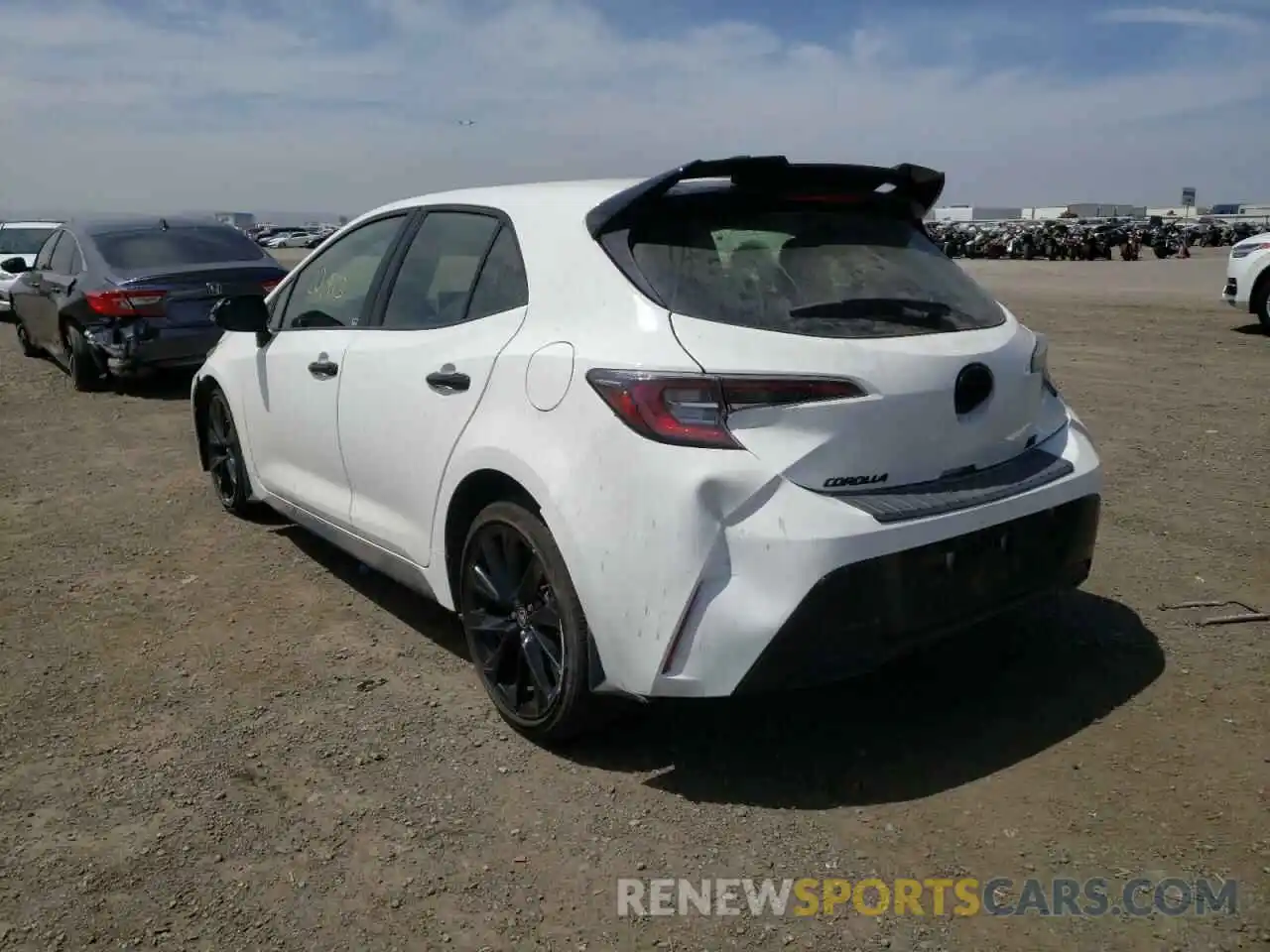 3 Photograph of a damaged car JTND4MBE5M3109236 TOYOTA COROLLA 2021