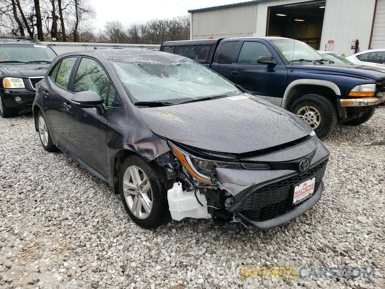 1 Photograph of a damaged car JTND4MBE5M3110712 TOYOTA COROLLA 2021