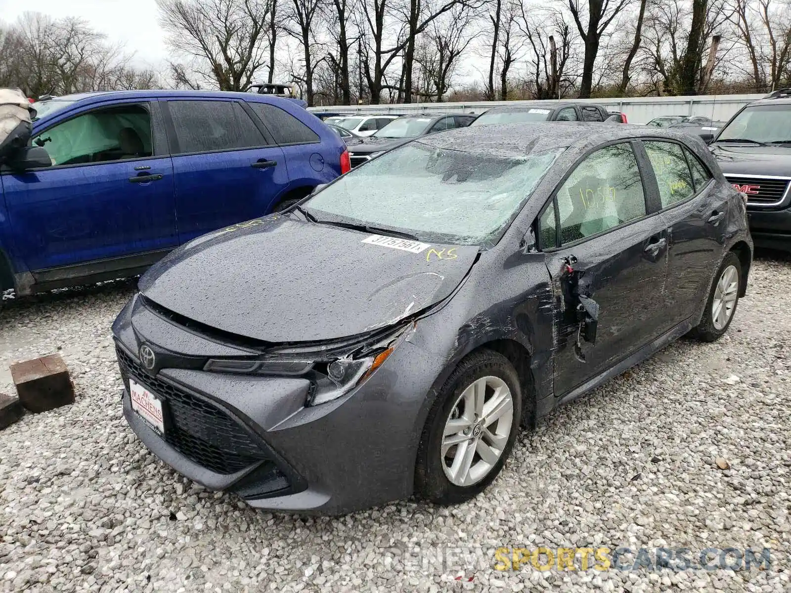 2 Photograph of a damaged car JTND4MBE5M3110712 TOYOTA COROLLA 2021