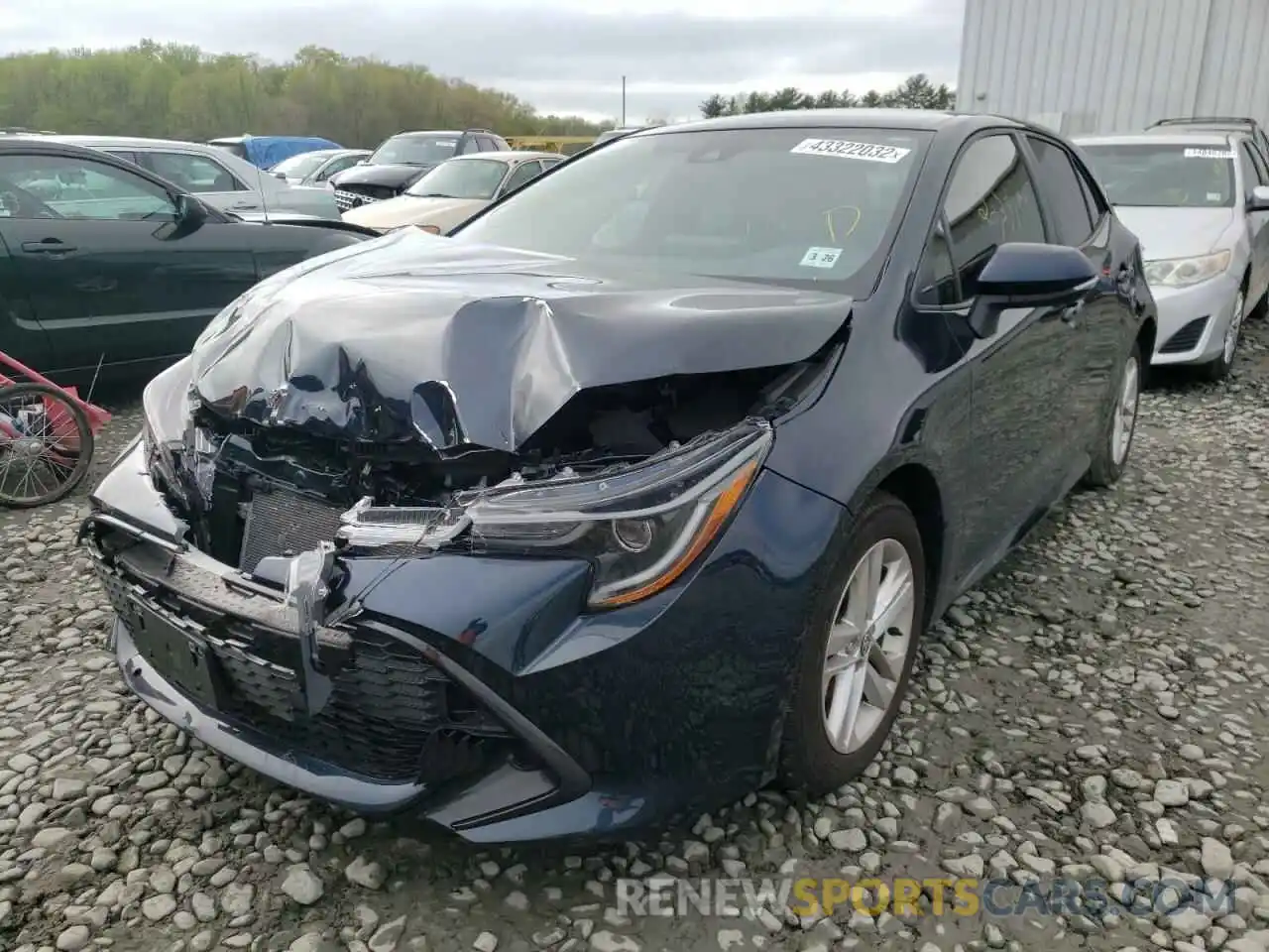 2 Photograph of a damaged car JTND4MBE5M3119152 TOYOTA COROLLA 2021