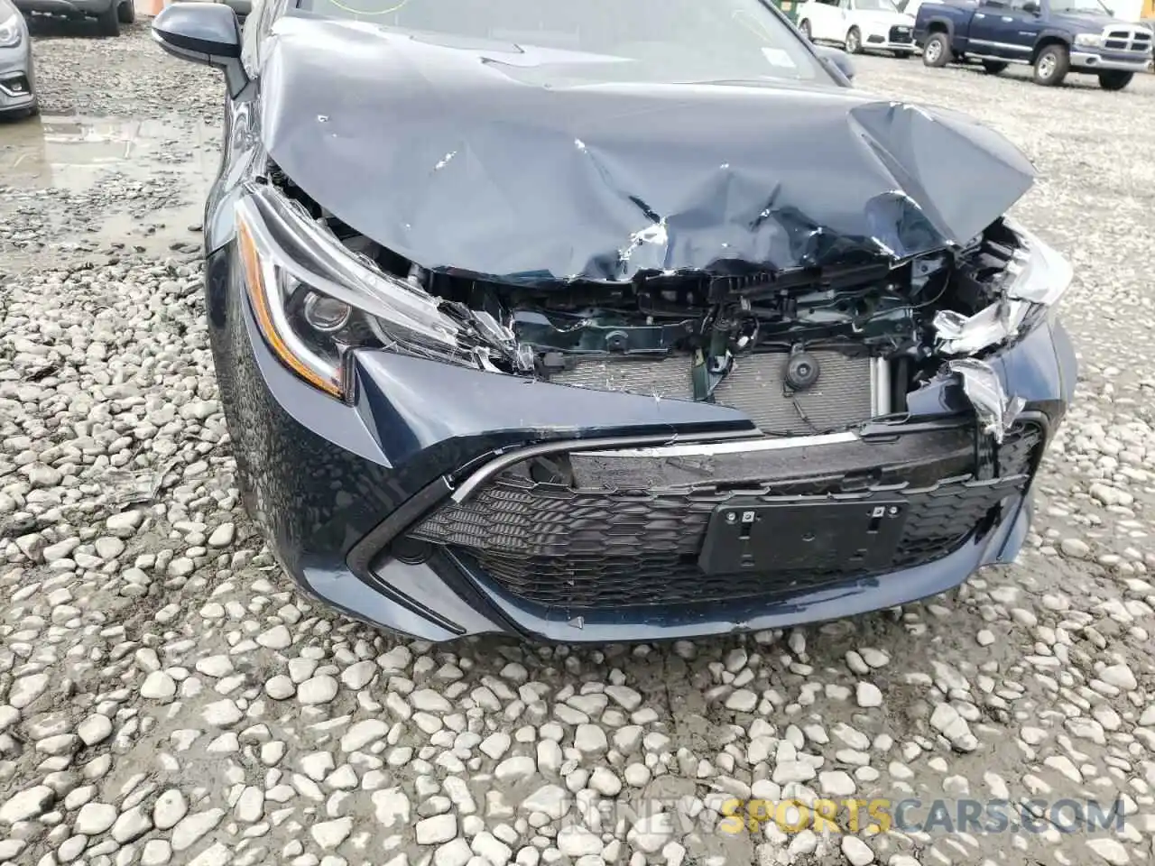 9 Photograph of a damaged car JTND4MBE5M3119152 TOYOTA COROLLA 2021