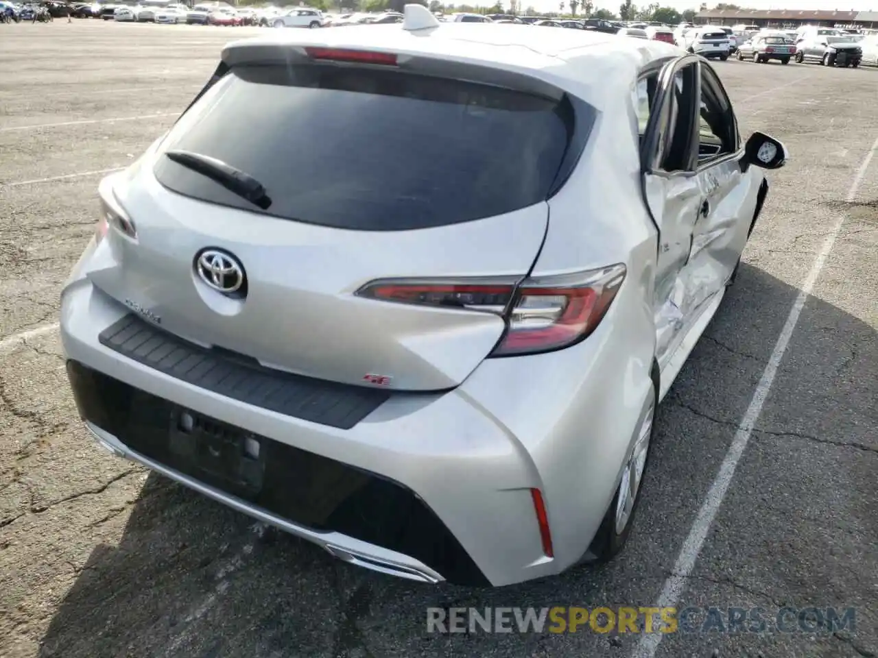 4 Photograph of a damaged car JTND4MBE5M3119412 TOYOTA COROLLA 2021