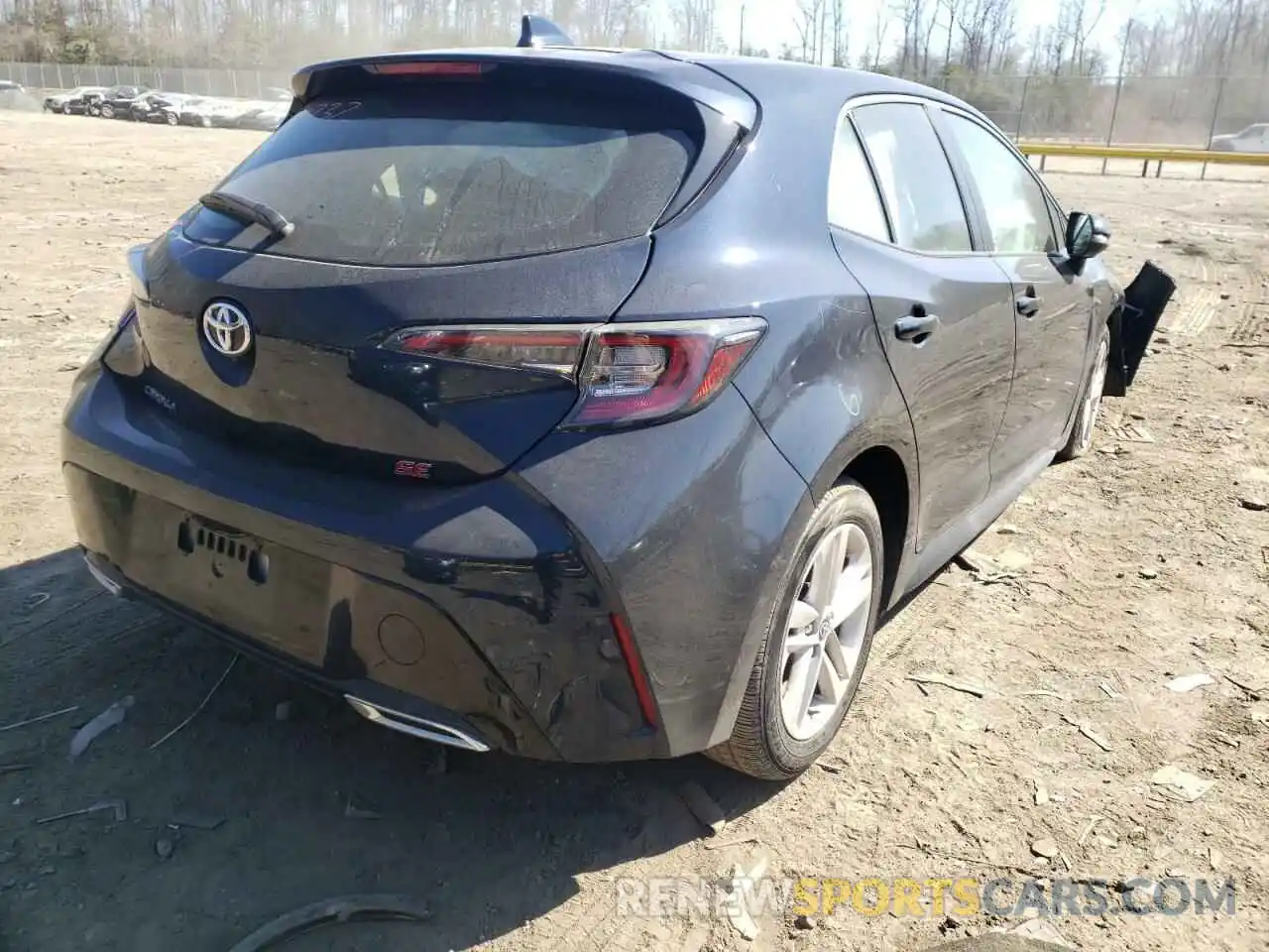 4 Photograph of a damaged car JTND4MBE5M3119510 TOYOTA COROLLA 2021