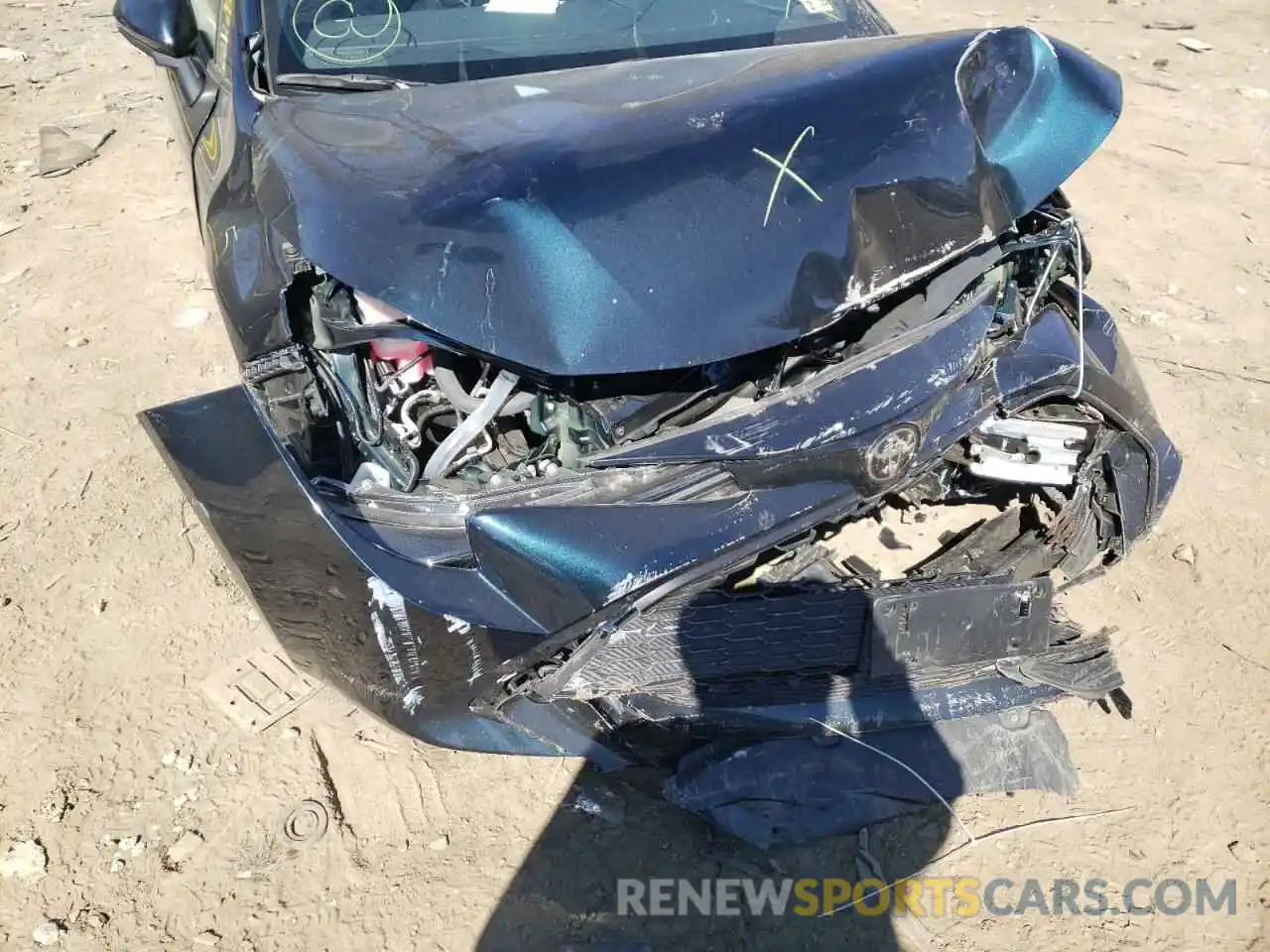 9 Photograph of a damaged car JTND4MBE5M3119510 TOYOTA COROLLA 2021