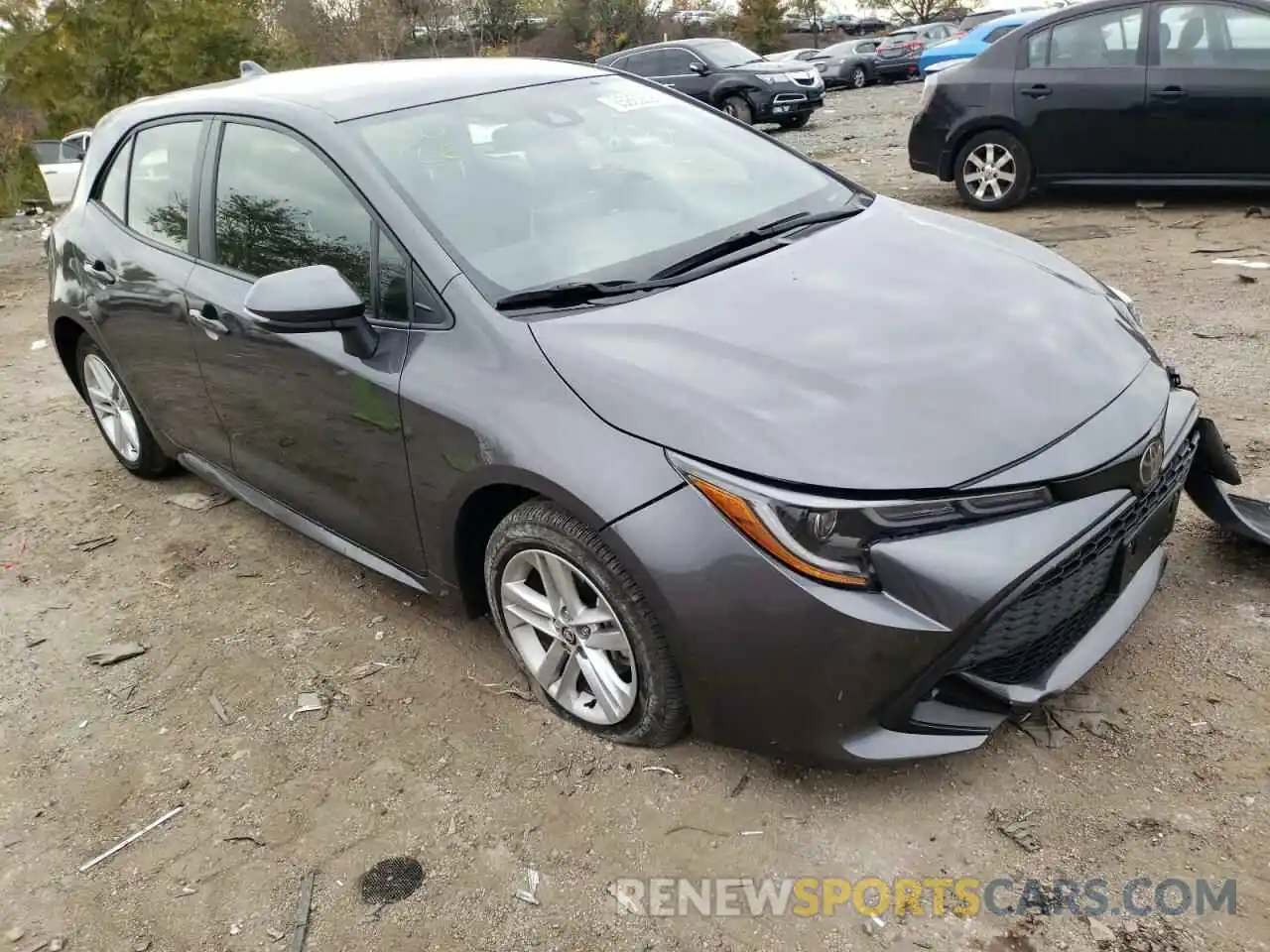 1 Photograph of a damaged car JTND4MBE5M3119930 TOYOTA COROLLA 2021