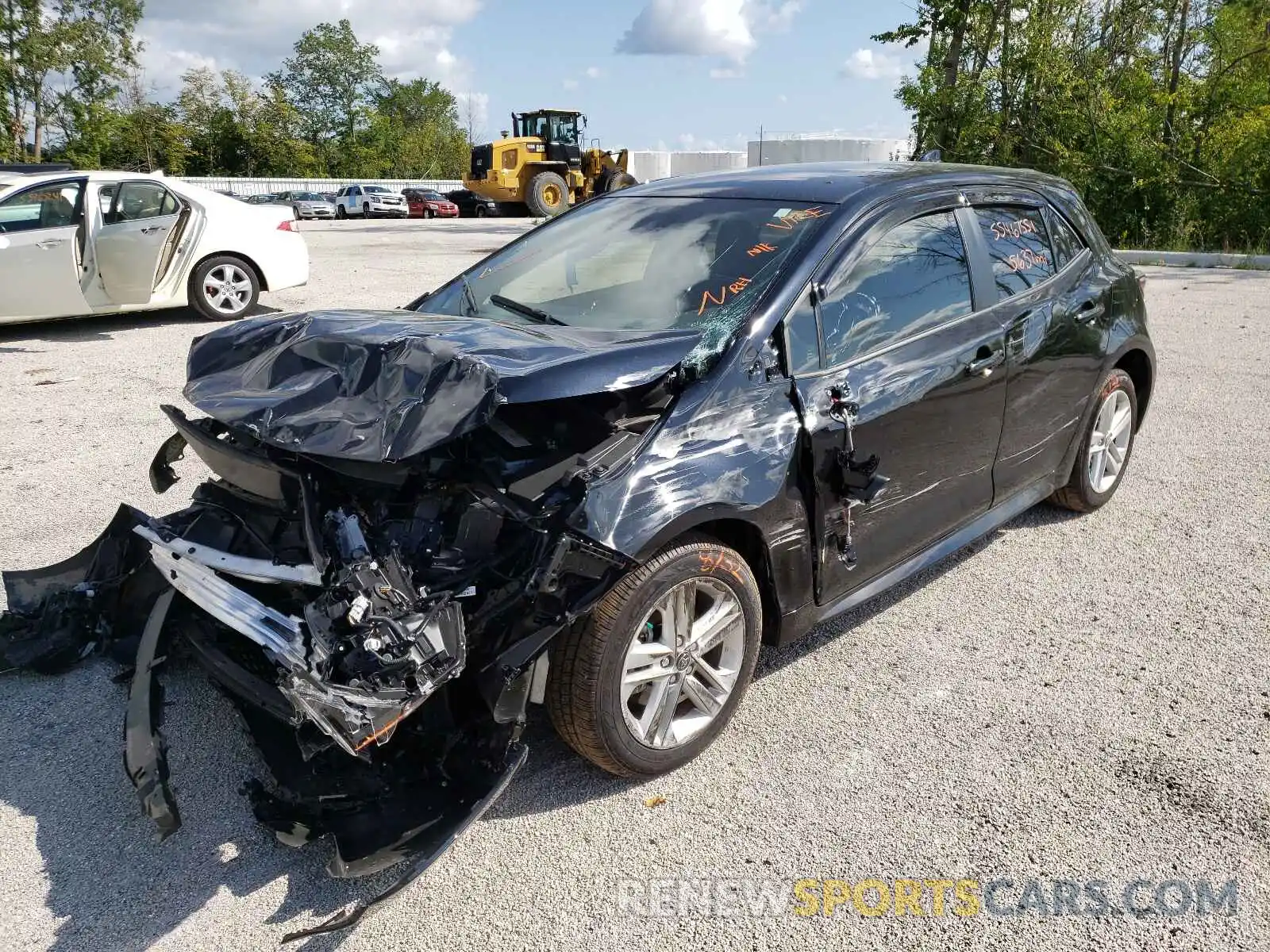 2 Photograph of a damaged car JTND4MBE5M3120706 TOYOTA COROLLA 2021