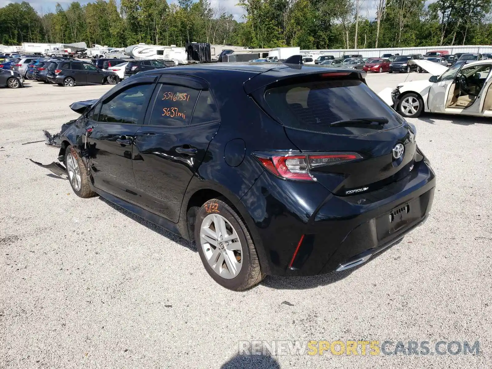 3 Photograph of a damaged car JTND4MBE5M3120706 TOYOTA COROLLA 2021