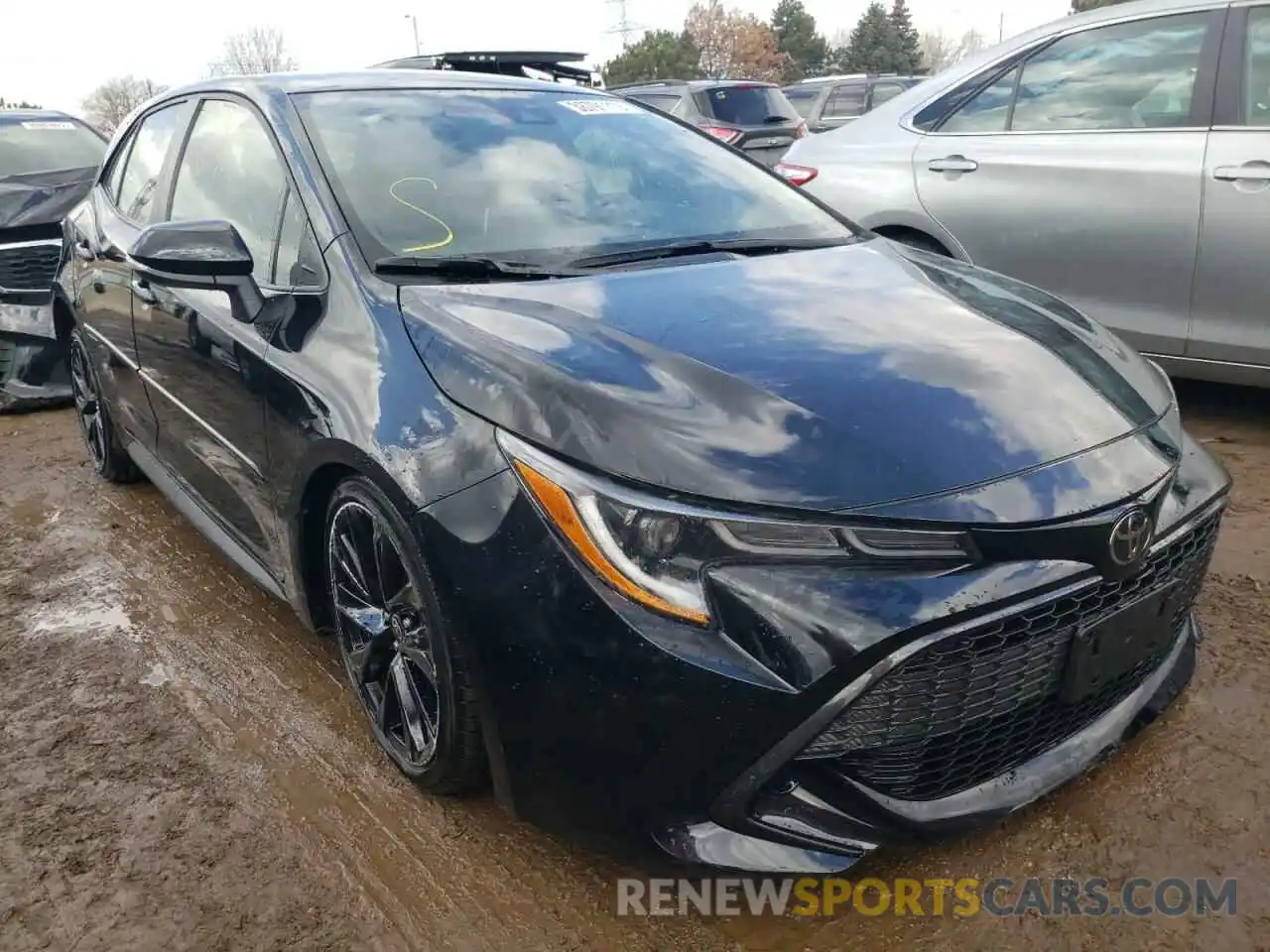 1 Photograph of a damaged car JTND4MBE5M3122987 TOYOTA COROLLA 2021