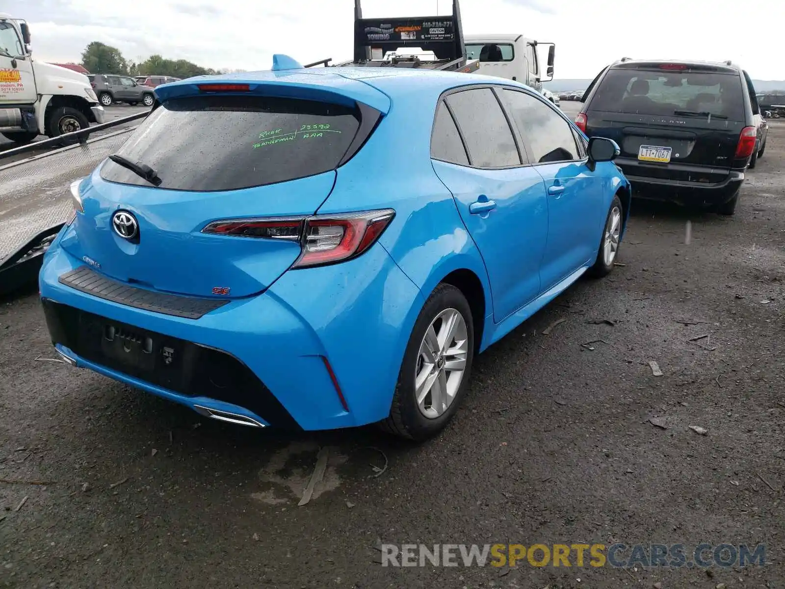 4 Photograph of a damaged car JTND4MBE5M3128868 TOYOTA COROLLA 2021