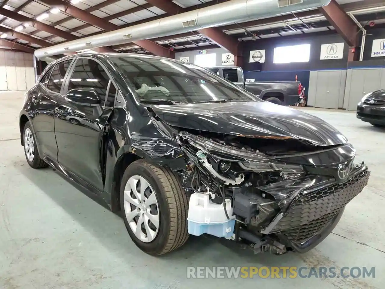 1 Photograph of a damaged car JTND4MBE5M3132306 TOYOTA COROLLA 2021