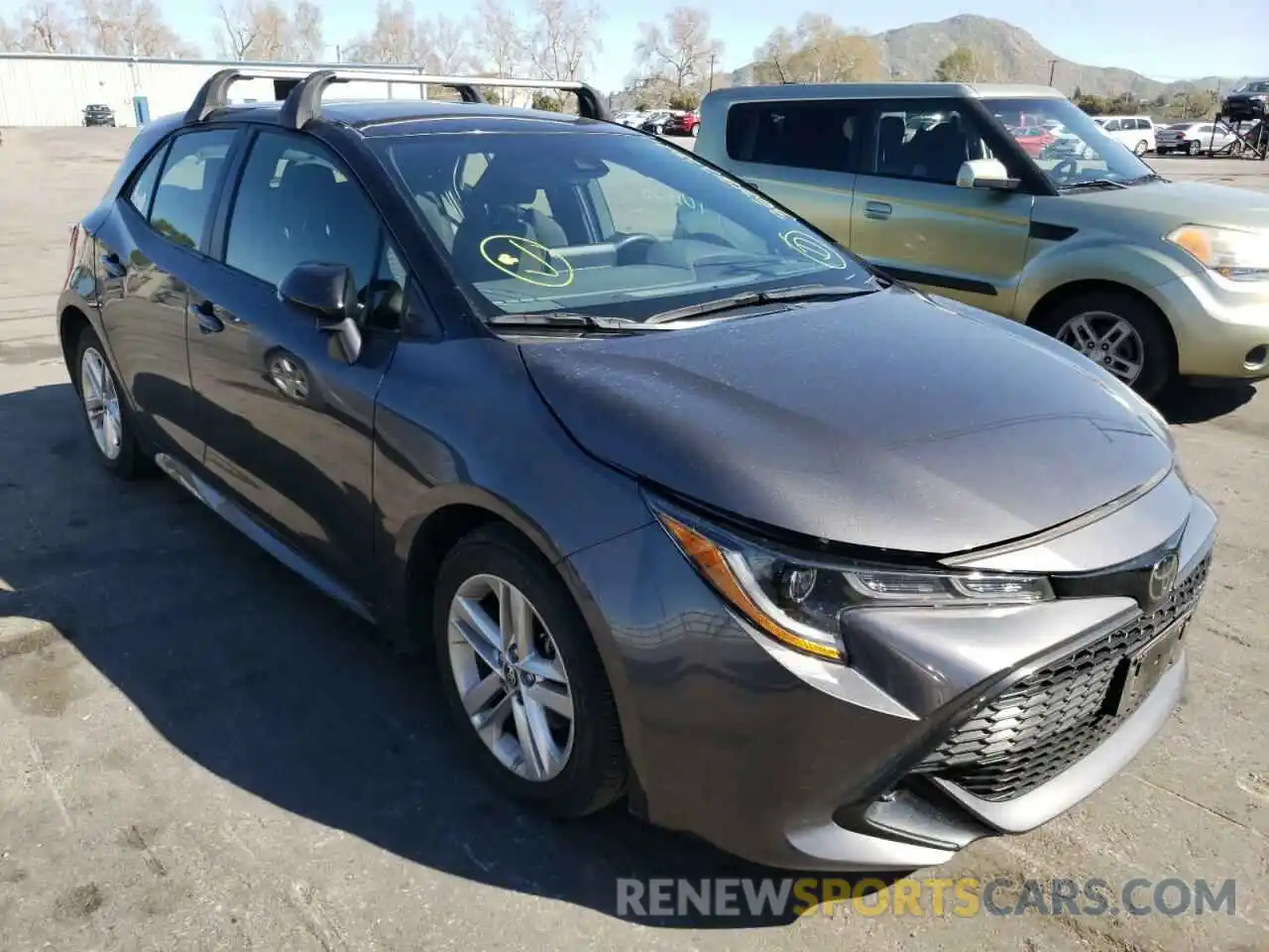 1 Photograph of a damaged car JTND4MBE5M3134881 TOYOTA COROLLA 2021