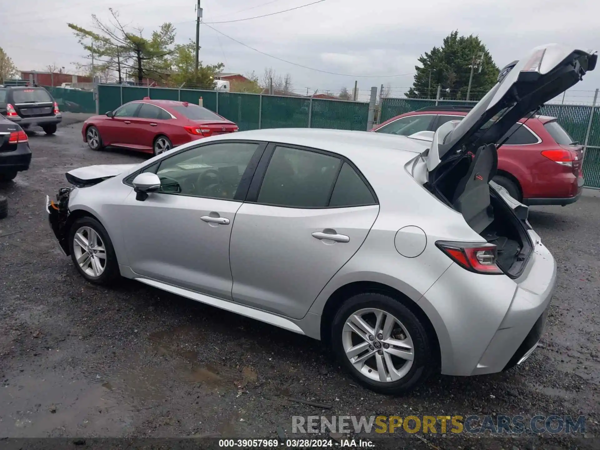 3 Photograph of a damaged car JTND4MBE5M3138803 TOYOTA COROLLA 2021