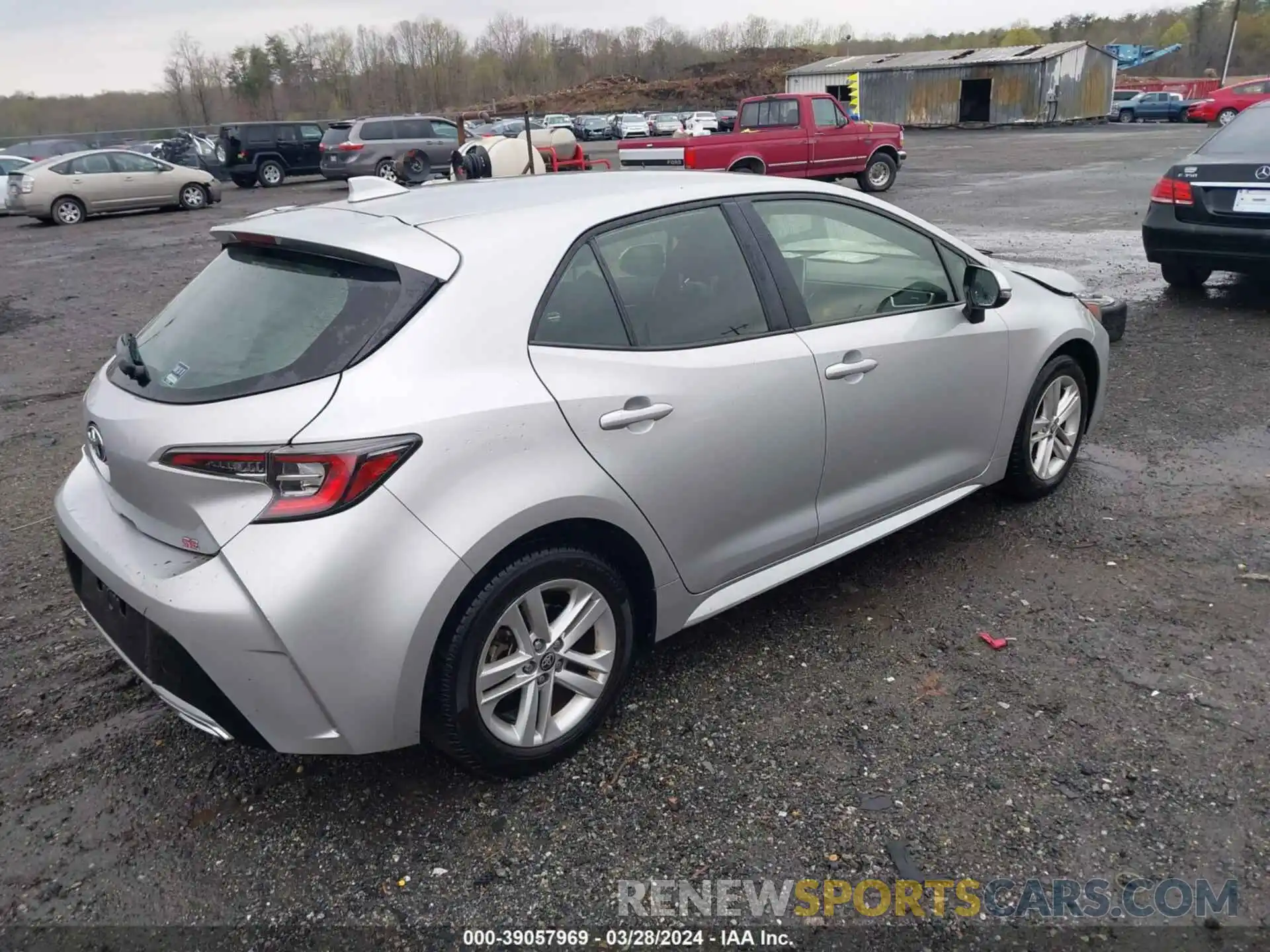 4 Photograph of a damaged car JTND4MBE5M3138803 TOYOTA COROLLA 2021