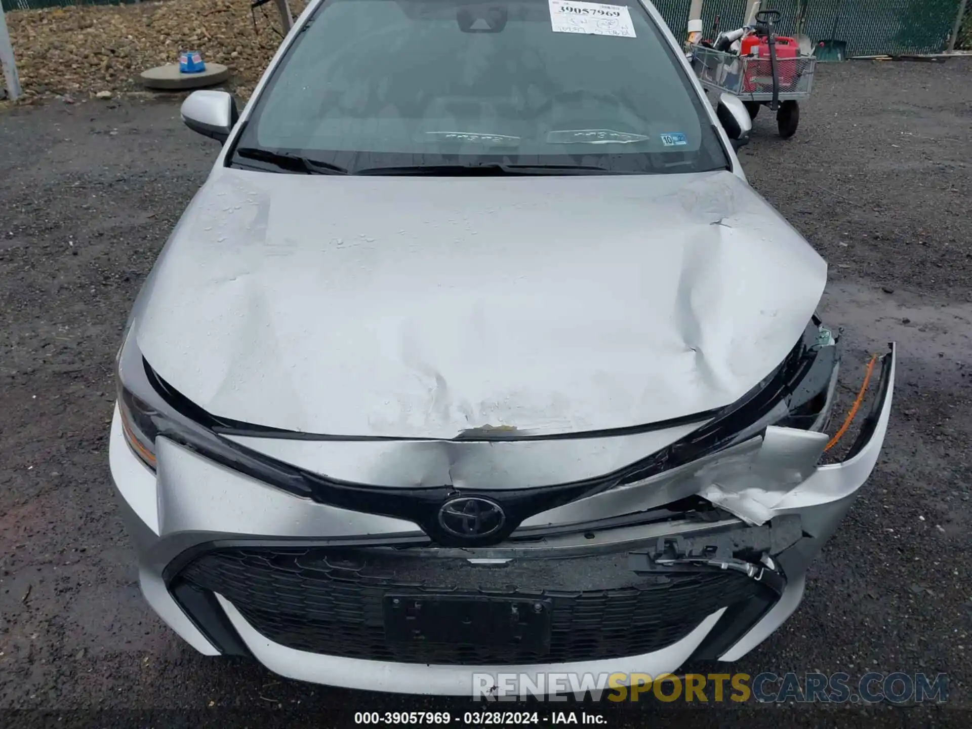 6 Photograph of a damaged car JTND4MBE5M3138803 TOYOTA COROLLA 2021