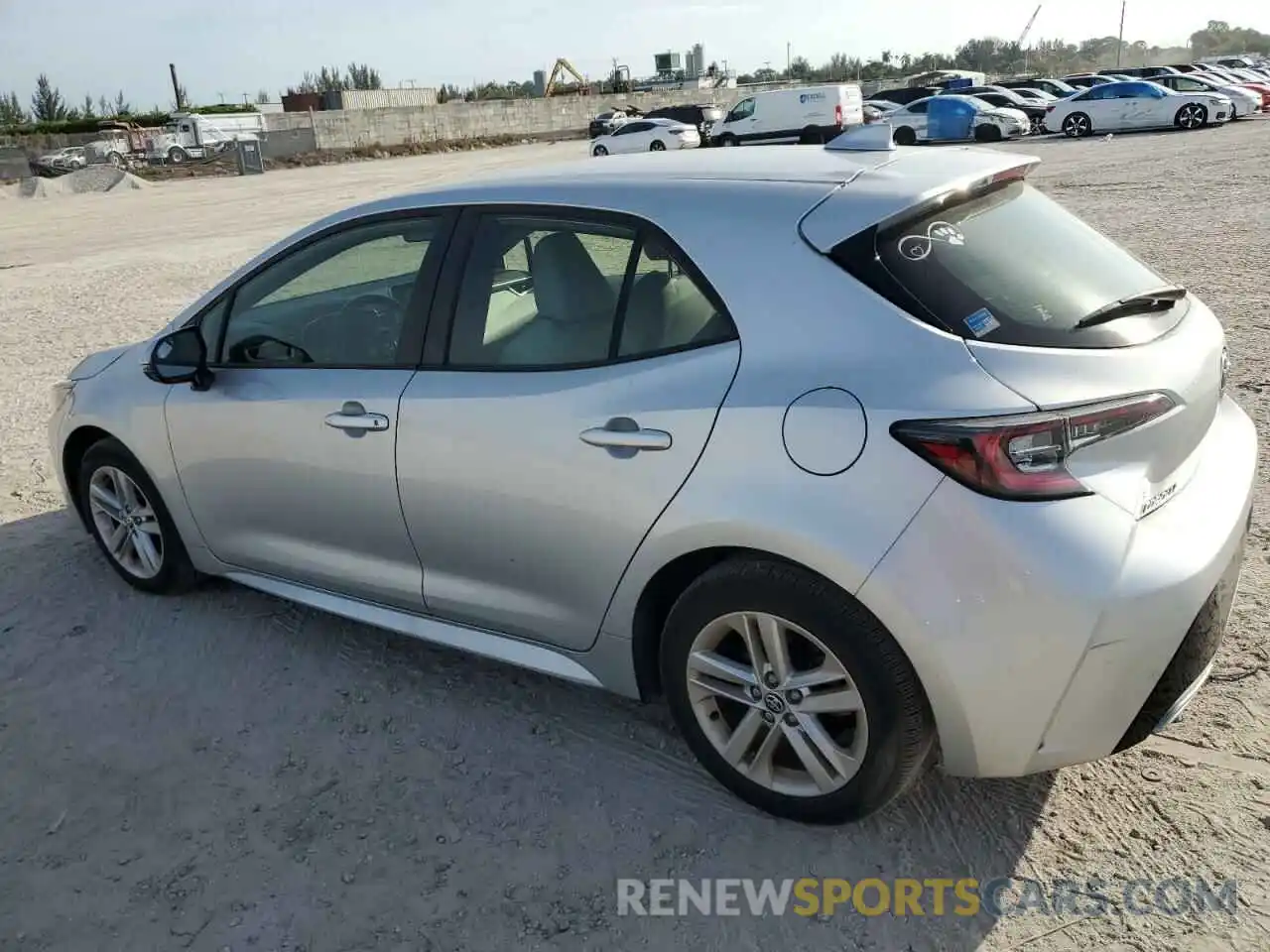 2 Photograph of a damaged car JTND4MBE6M3105017 TOYOTA COROLLA 2021