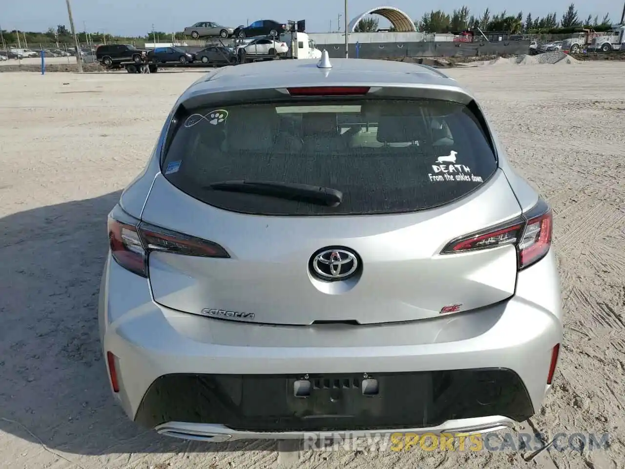 6 Photograph of a damaged car JTND4MBE6M3105017 TOYOTA COROLLA 2021