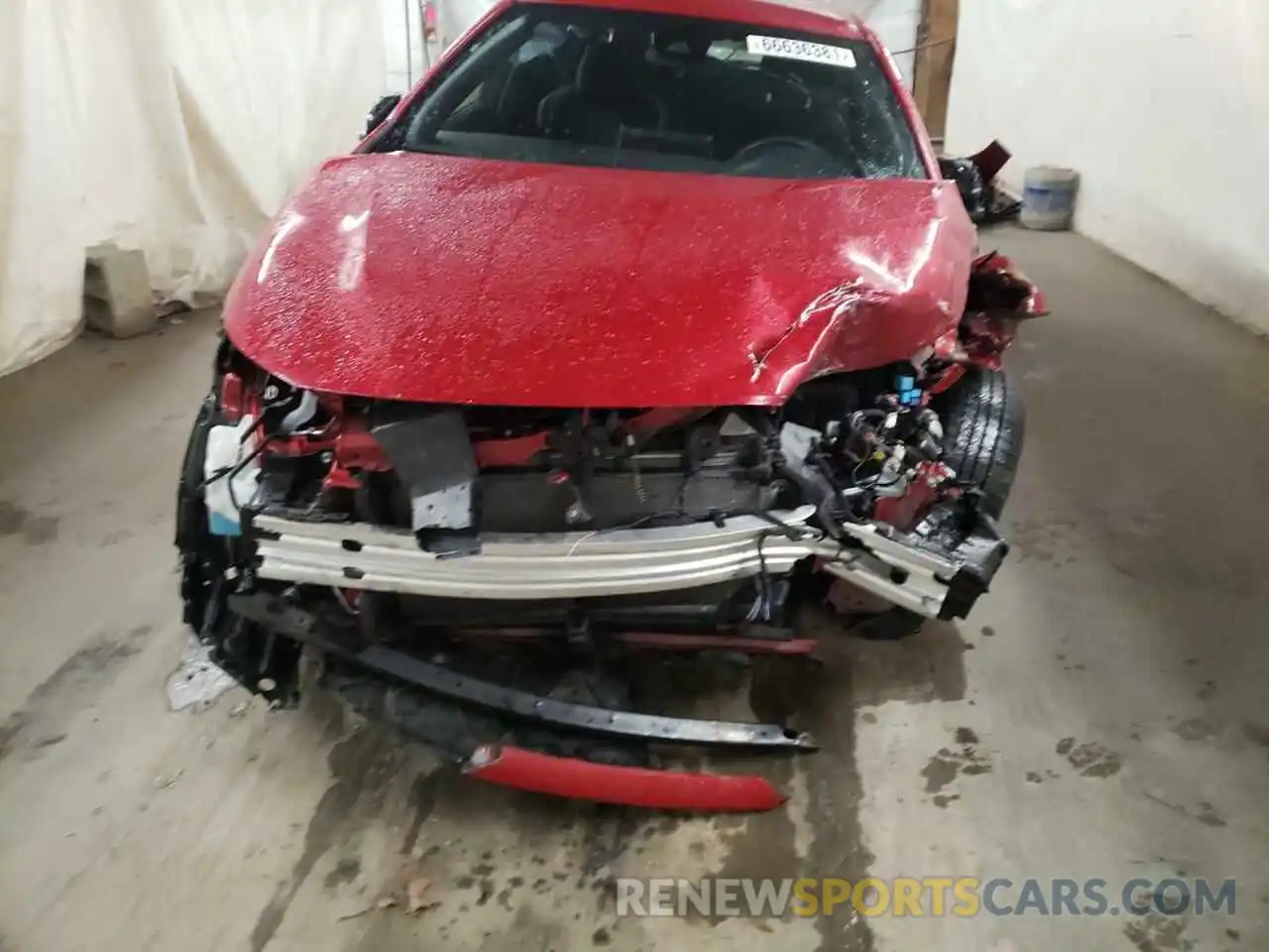 9 Photograph of a damaged car JTND4MBE6M3105700 TOYOTA COROLLA 2021