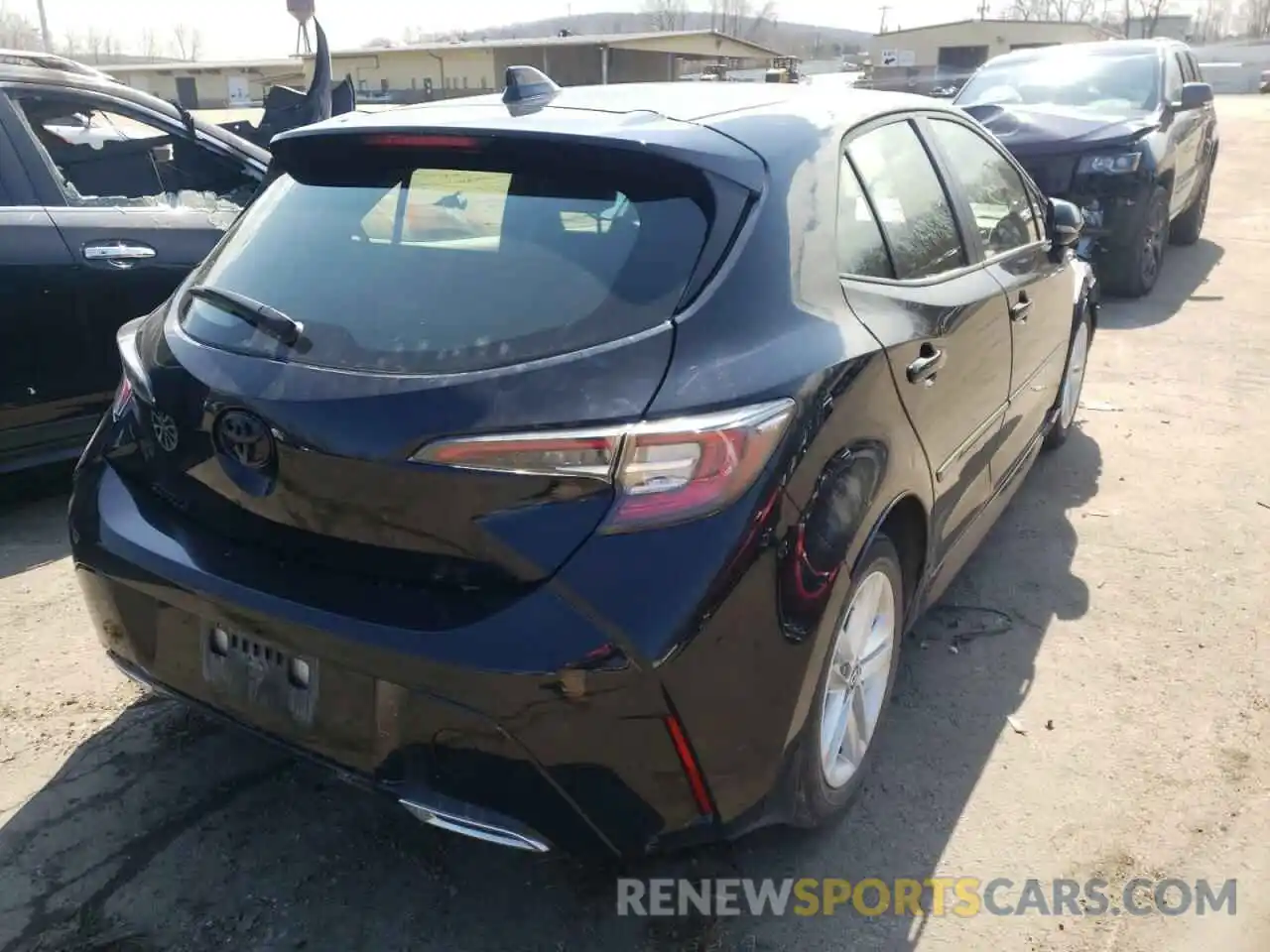 4 Photograph of a damaged car JTND4MBE6M3106927 TOYOTA COROLLA 2021