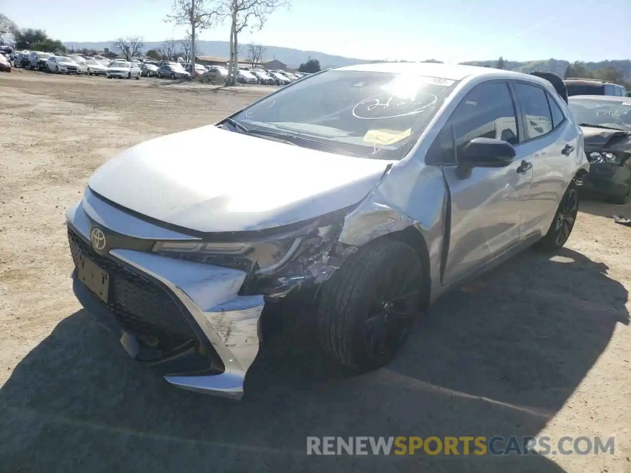 2 Photograph of a damaged car JTND4MBE6M3112016 TOYOTA COROLLA 2021