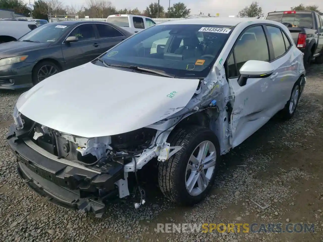 9 Photograph of a damaged car JTND4MBE6M3115112 TOYOTA COROLLA 2021