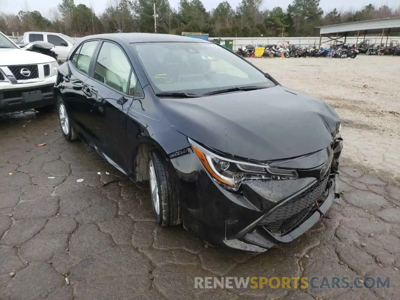 1 Photograph of a damaged car JTND4MBE6M3117443 TOYOTA COROLLA 2021