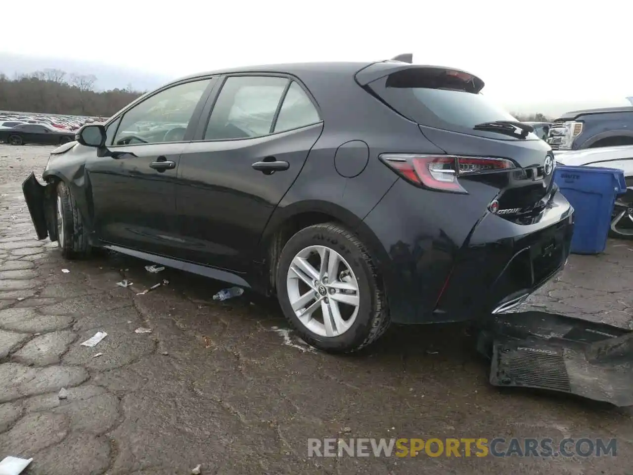 3 Photograph of a damaged car JTND4MBE6M3117443 TOYOTA COROLLA 2021