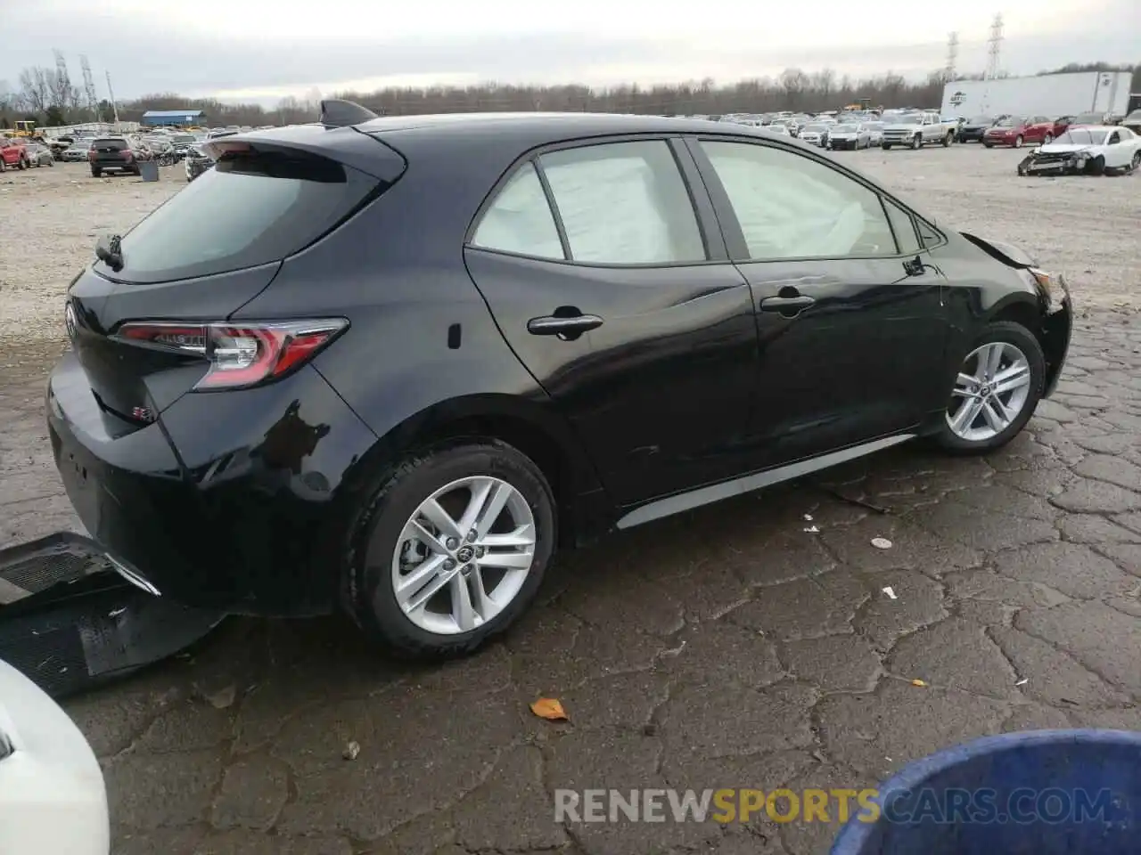 4 Photograph of a damaged car JTND4MBE6M3117443 TOYOTA COROLLA 2021