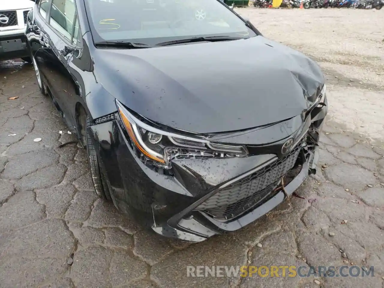 9 Photograph of a damaged car JTND4MBE6M3117443 TOYOTA COROLLA 2021