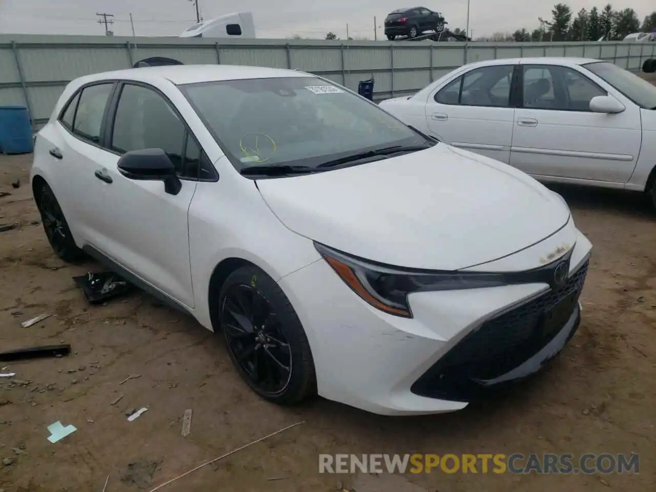 1 Photograph of a damaged car JTND4MBE6M3117653 TOYOTA COROLLA 2021