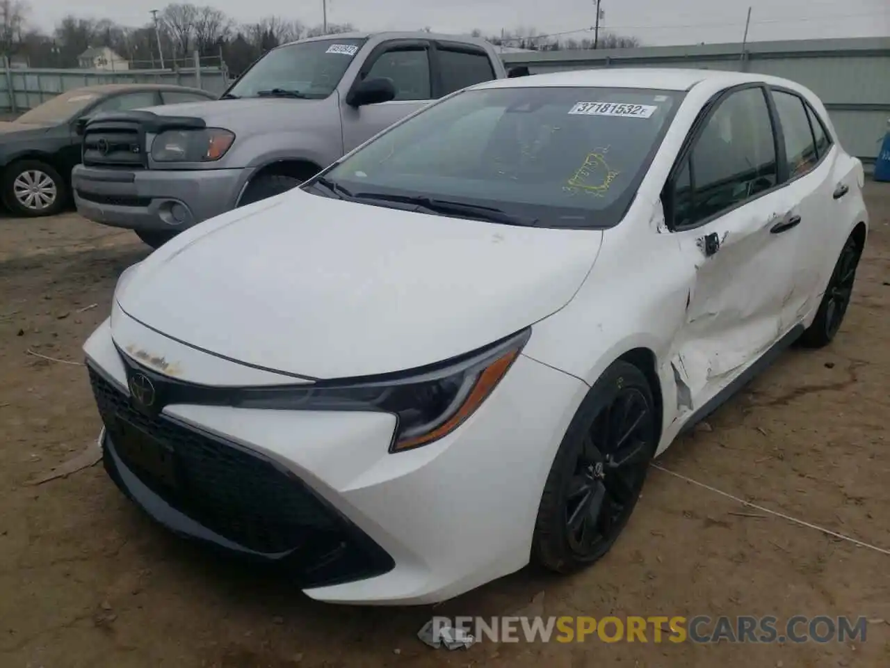 2 Photograph of a damaged car JTND4MBE6M3117653 TOYOTA COROLLA 2021