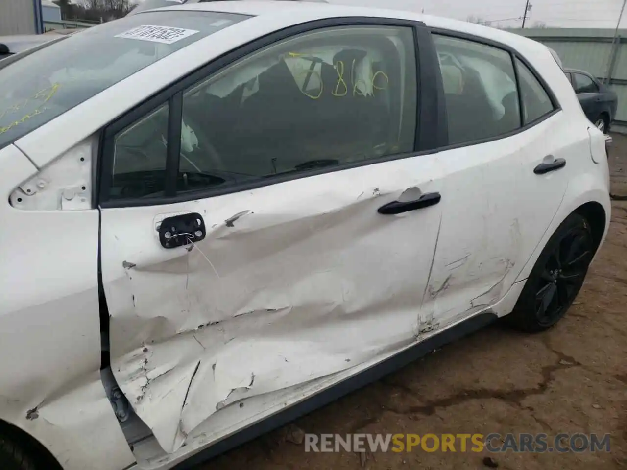 9 Photograph of a damaged car JTND4MBE6M3117653 TOYOTA COROLLA 2021