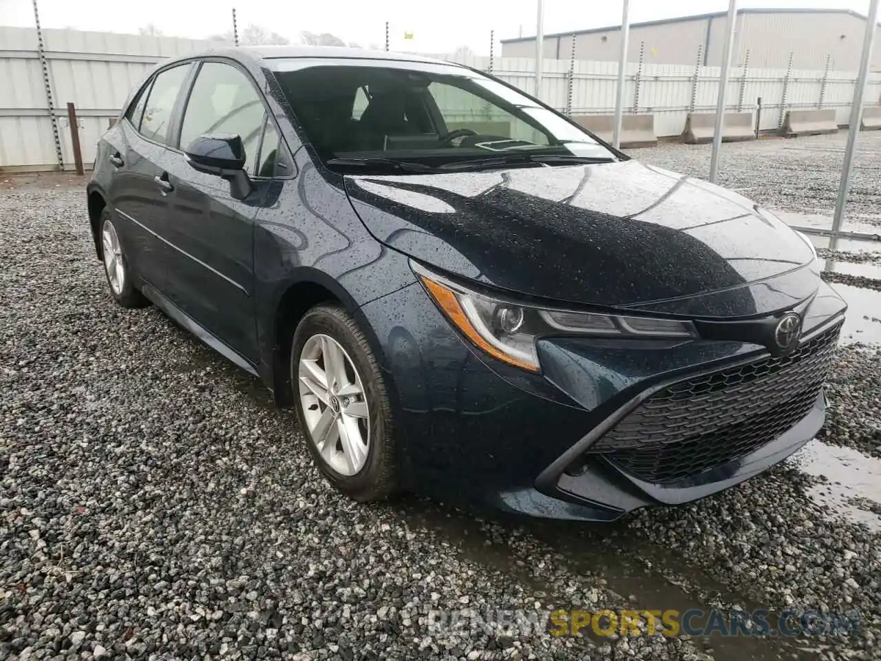 1 Photograph of a damaged car JTND4MBE6M3117734 TOYOTA COROLLA 2021