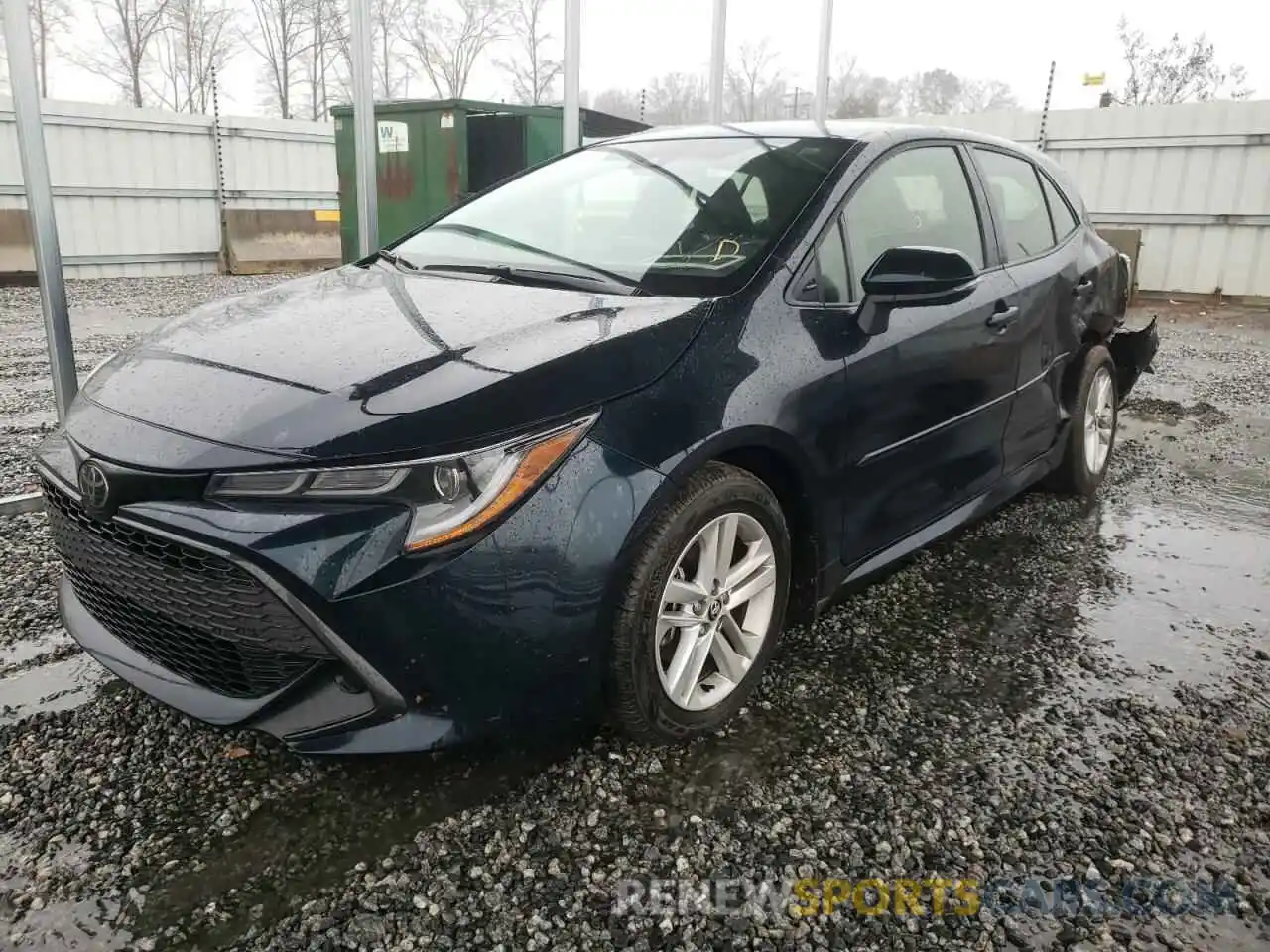 2 Photograph of a damaged car JTND4MBE6M3117734 TOYOTA COROLLA 2021