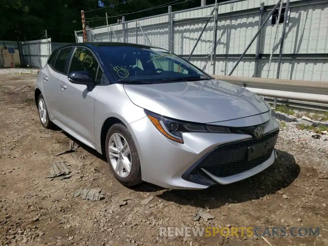 1 Photograph of a damaged car JTND4MBE6M3120505 TOYOTA COROLLA 2021