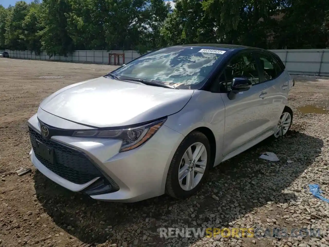 2 Photograph of a damaged car JTND4MBE6M3120505 TOYOTA COROLLA 2021