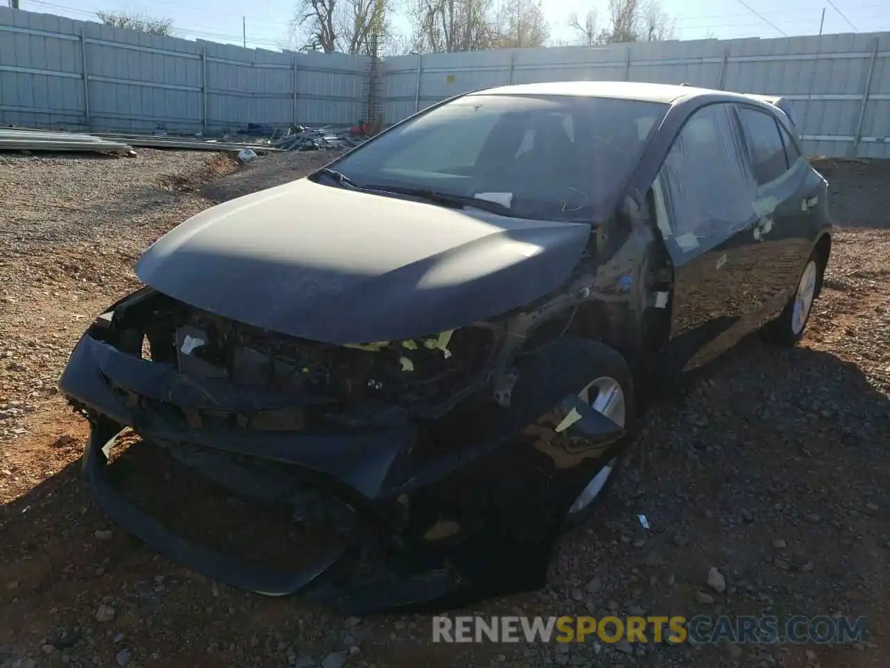 2 Photograph of a damaged car JTND4MBE6M3123937 TOYOTA COROLLA 2021